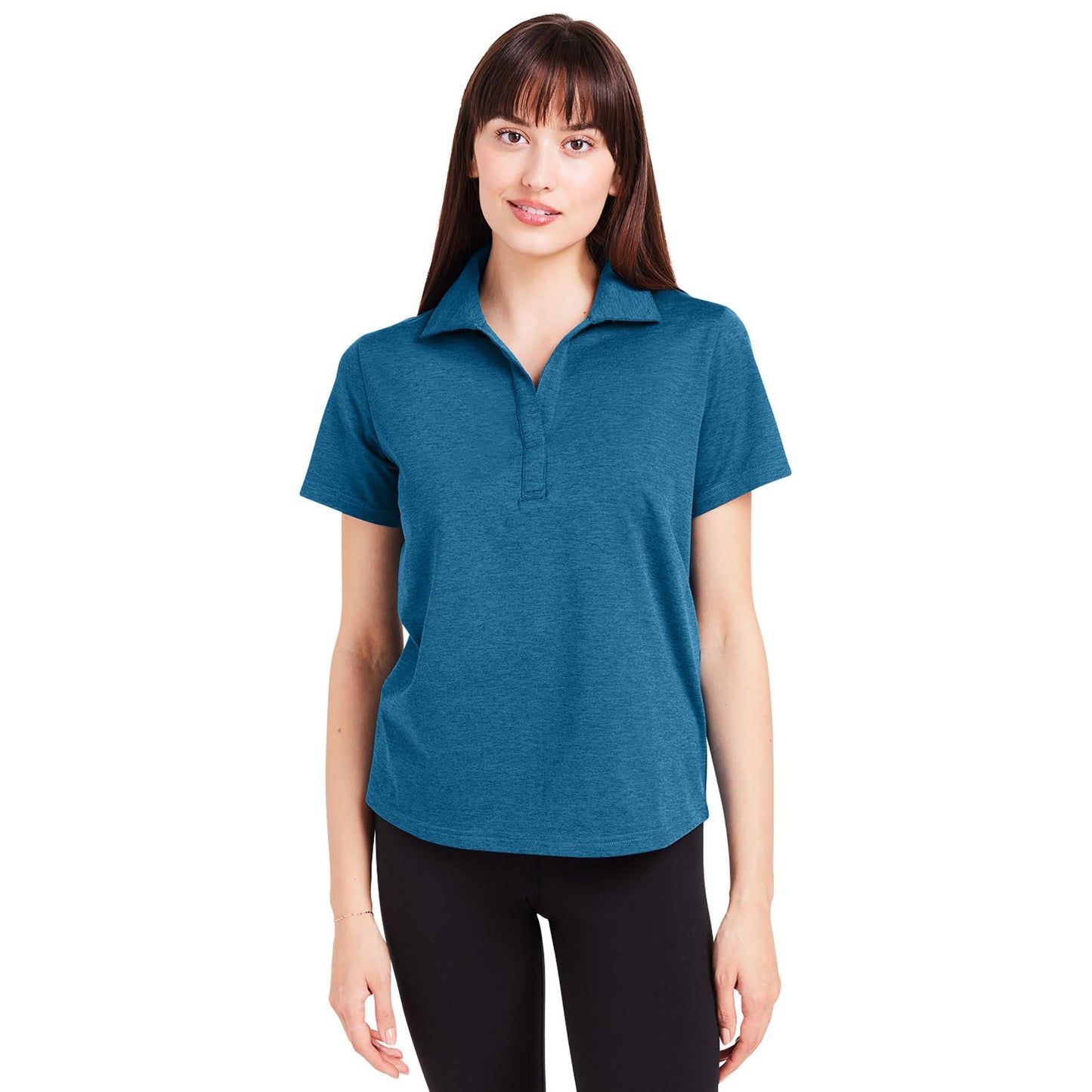 Black Polo Shirt - Glyder - Lightweight Comfort