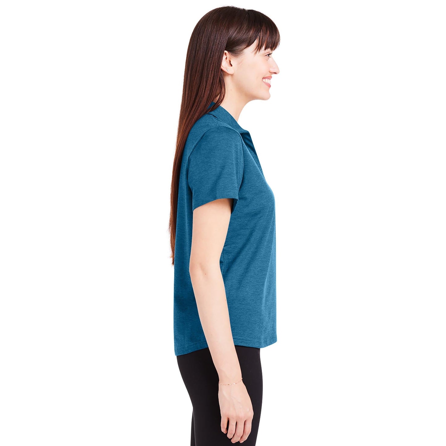 Black Polo Shirt - Glyder - Lightweight Comfort