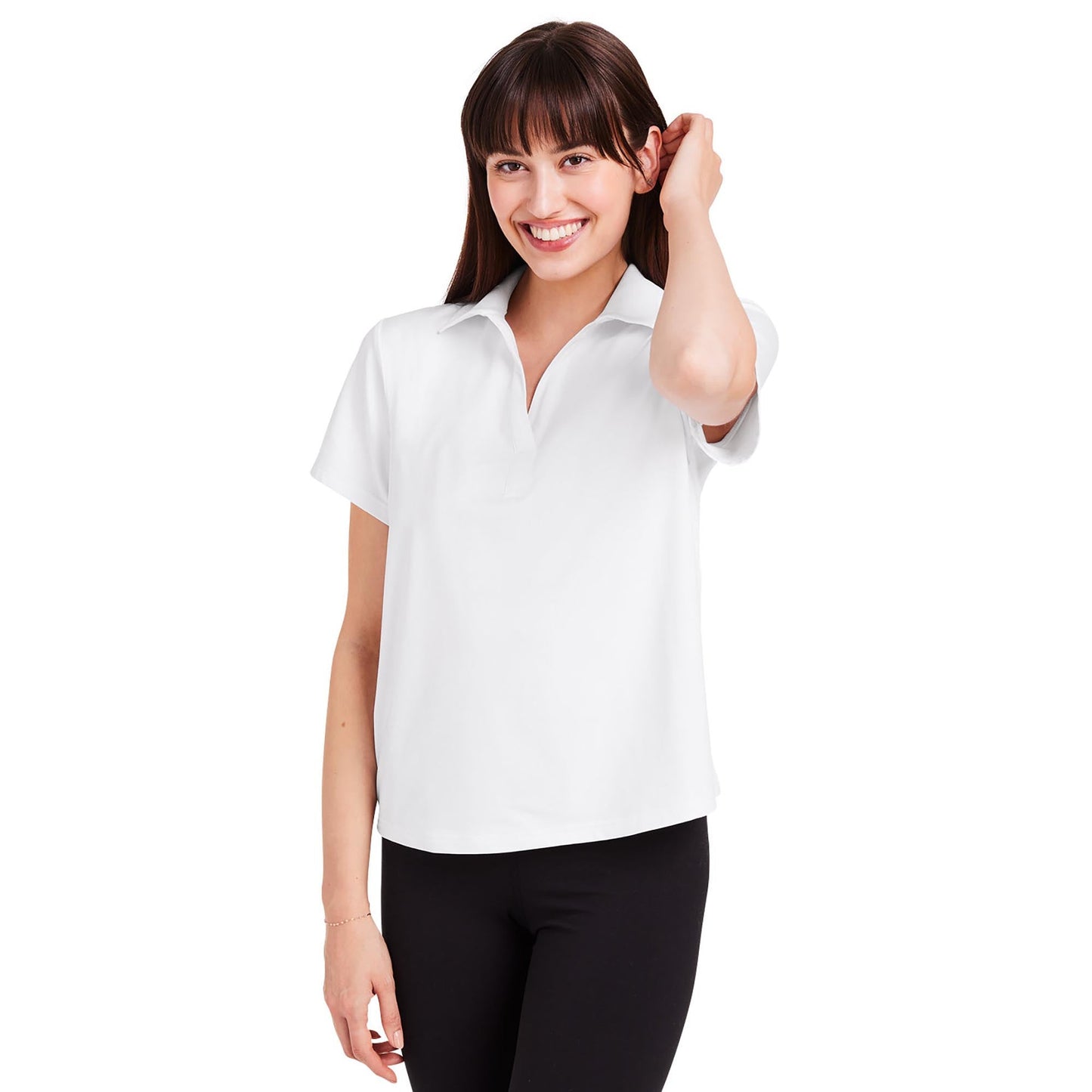 Black Polo Shirt - Glyder - Lightweight Comfort