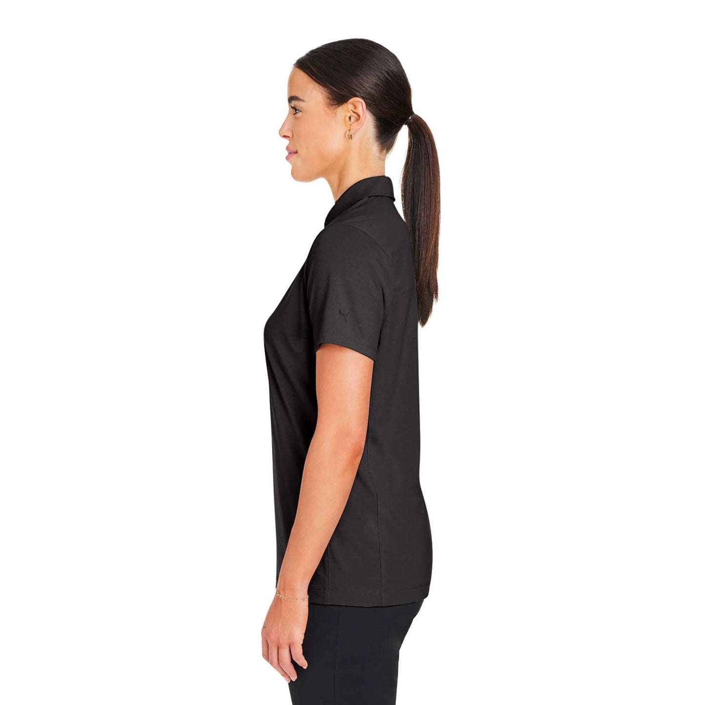 Puma Black Polo Shirt - PUMA - Moisture Wicking