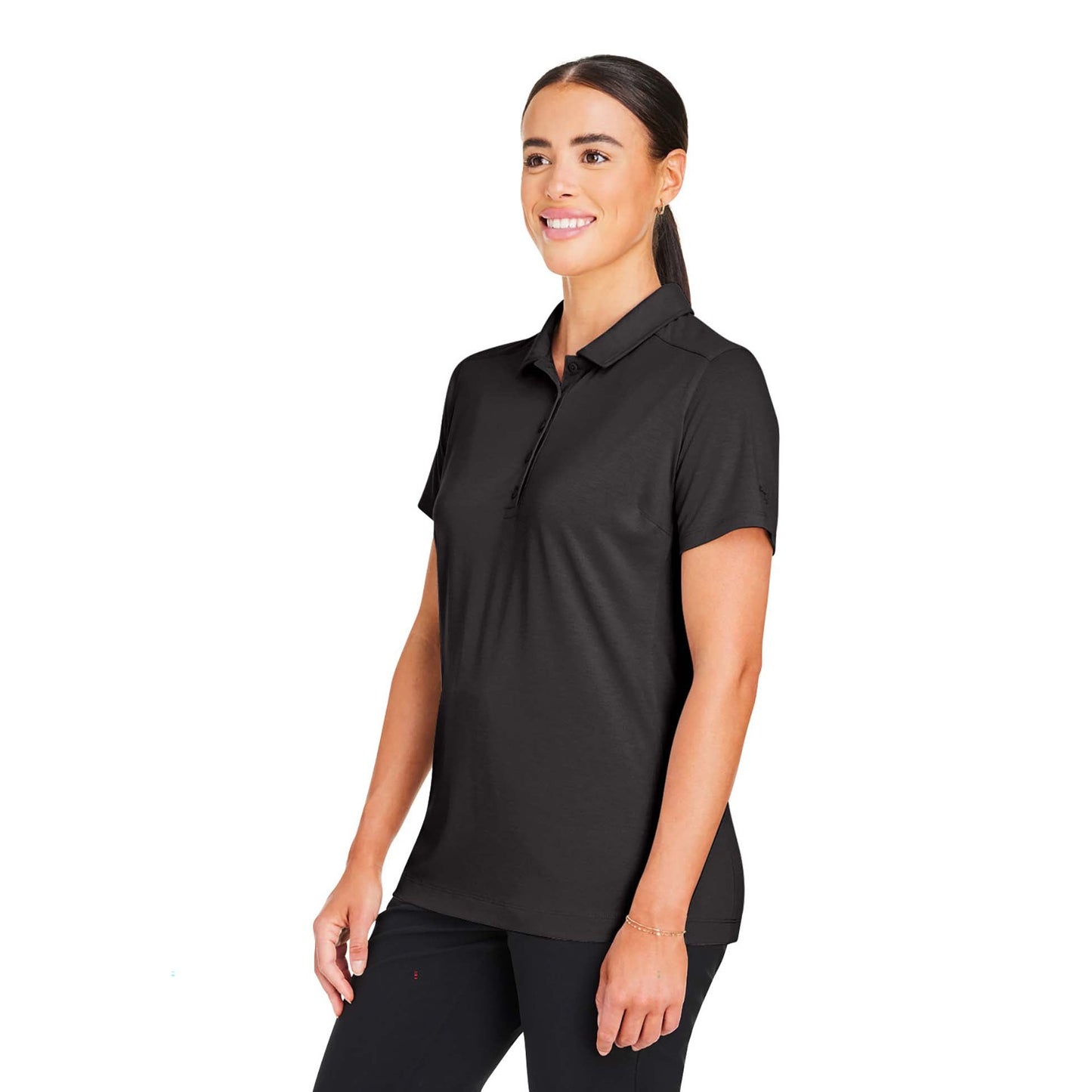 Puma Black Polo Shirt - PUMA - Moisture Wicking