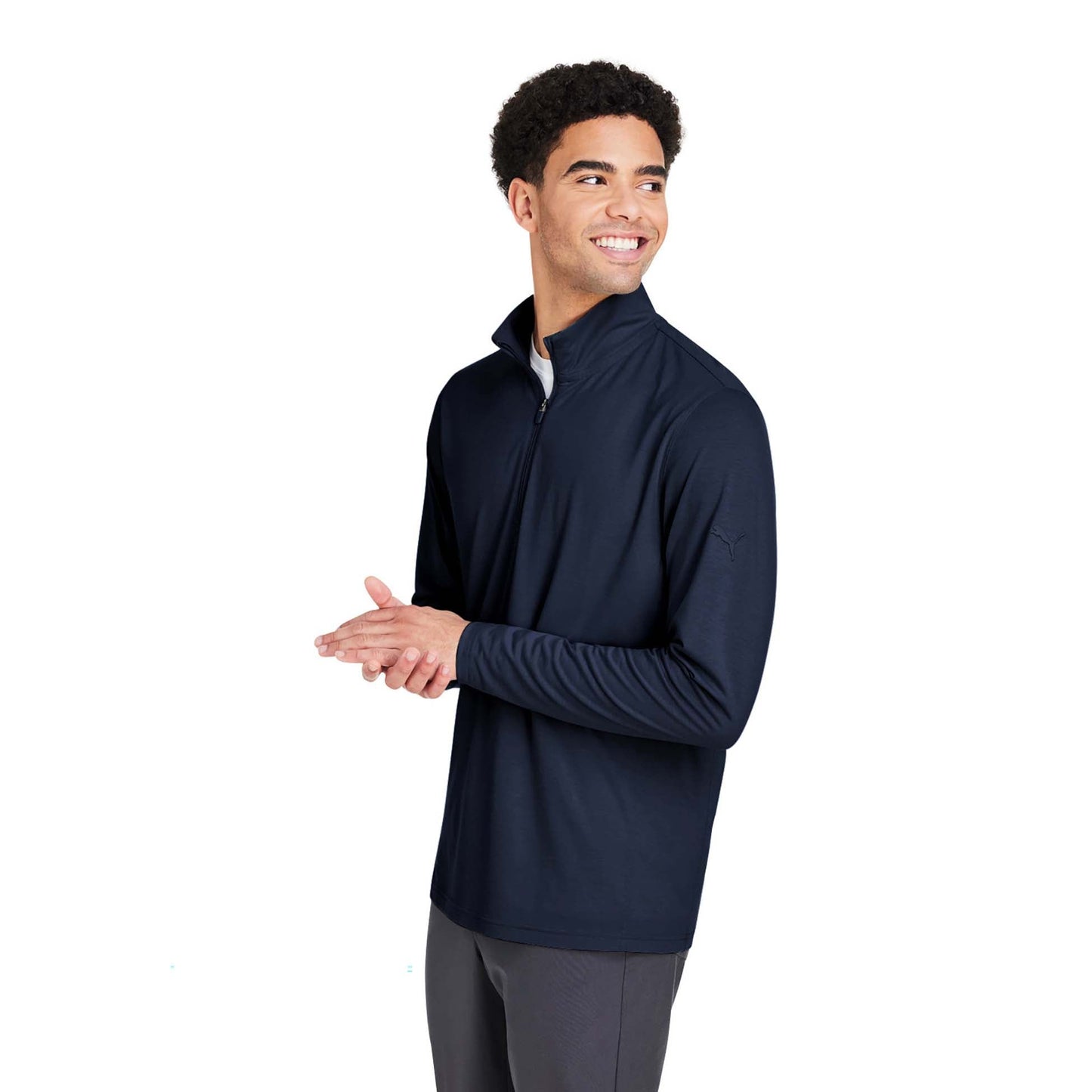 Puma Black Sweatshirts - PUMA - Moisture-Wicking Fabric