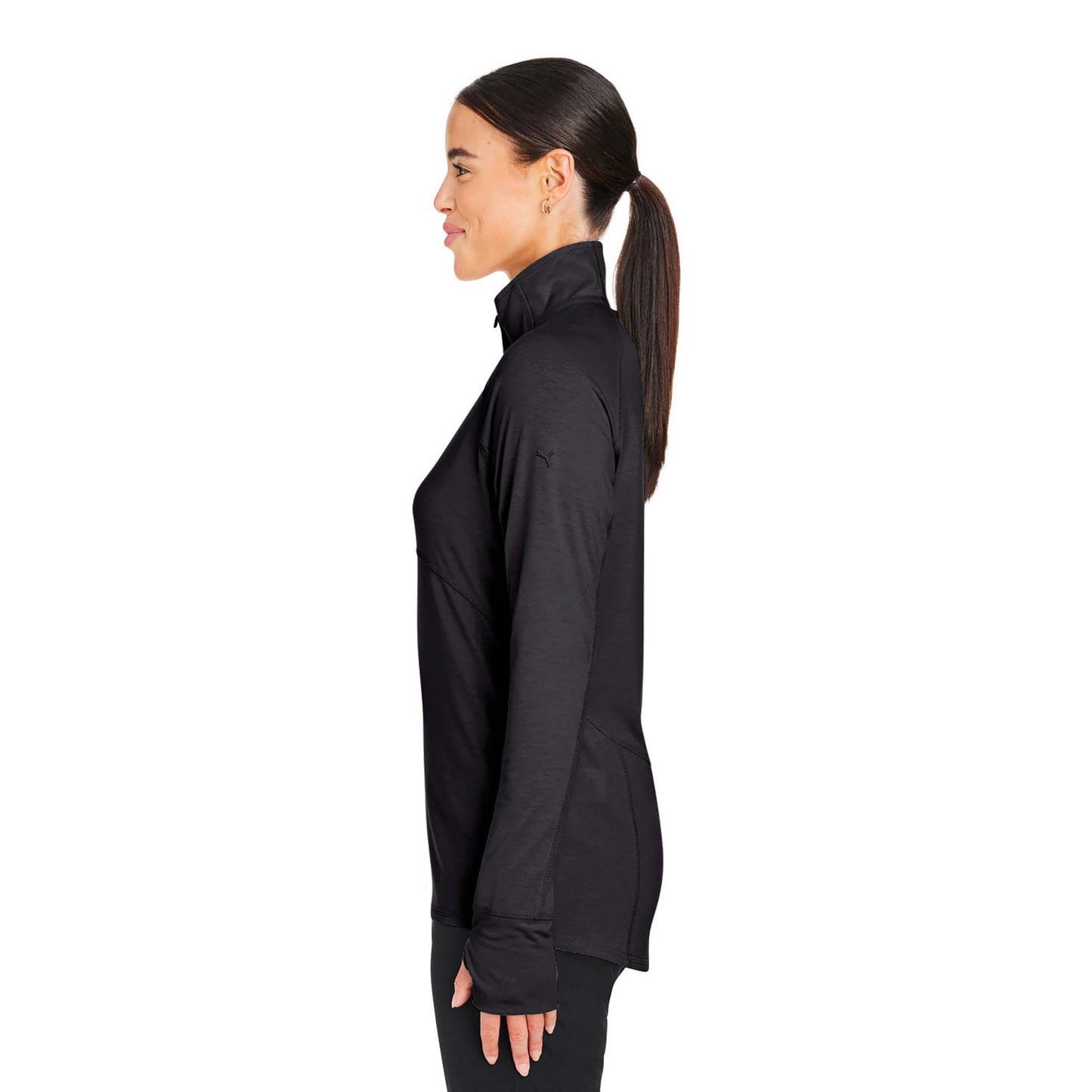 Puma Black Sweatshirts - PUMA - Moisture-Wicking Fit