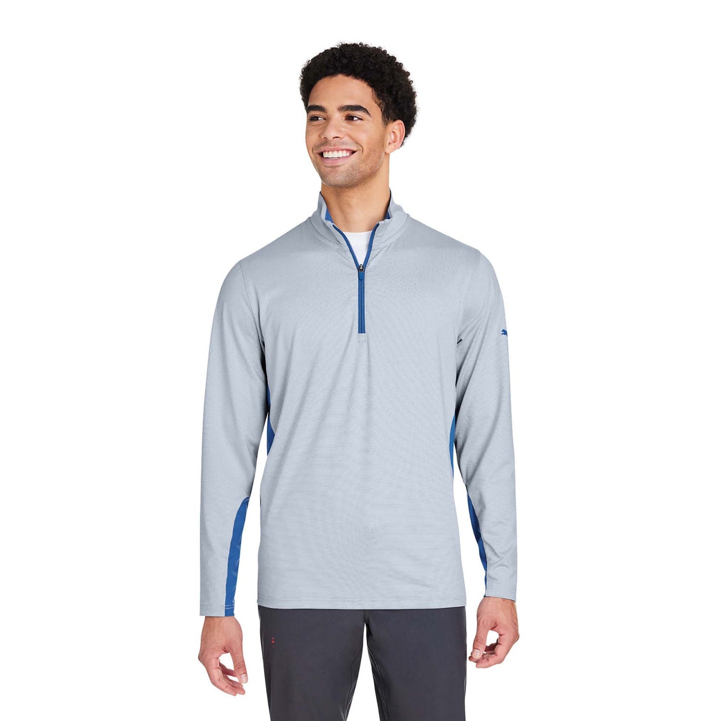 Puma Black/Bright White Sweatshirt - PUMA Golf - Active Fit