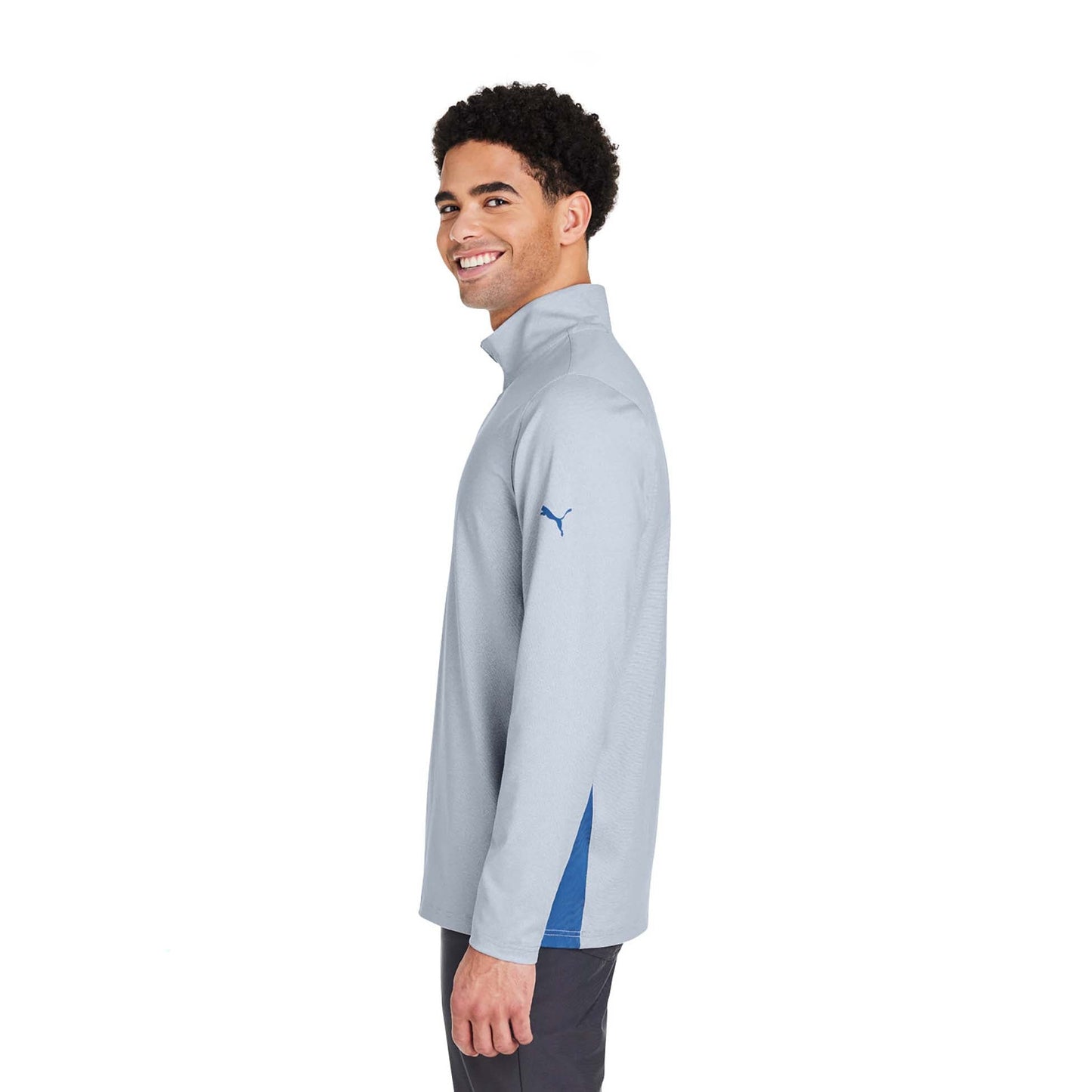 Puma Black/Bright White Sweatshirt - PUMA Golf - Active Fit