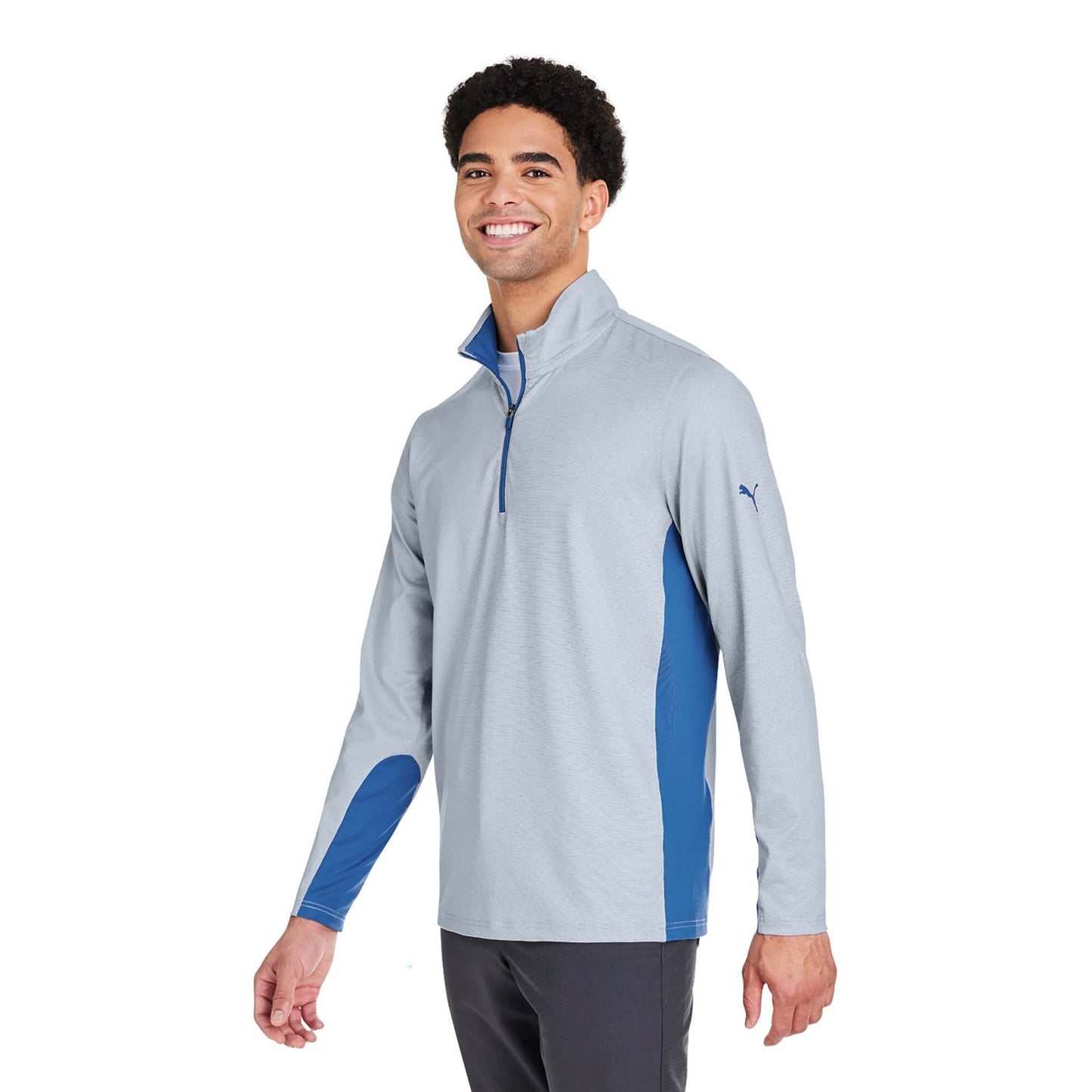 Puma Black/Bright White Sweatshirt - PUMA Golf - Active Fit