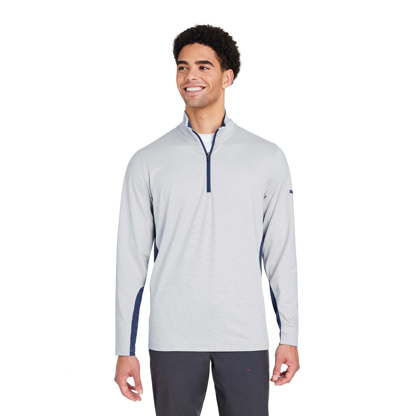 Puma Black/Bright White Sweatshirt - PUMA Golf - Active Fit