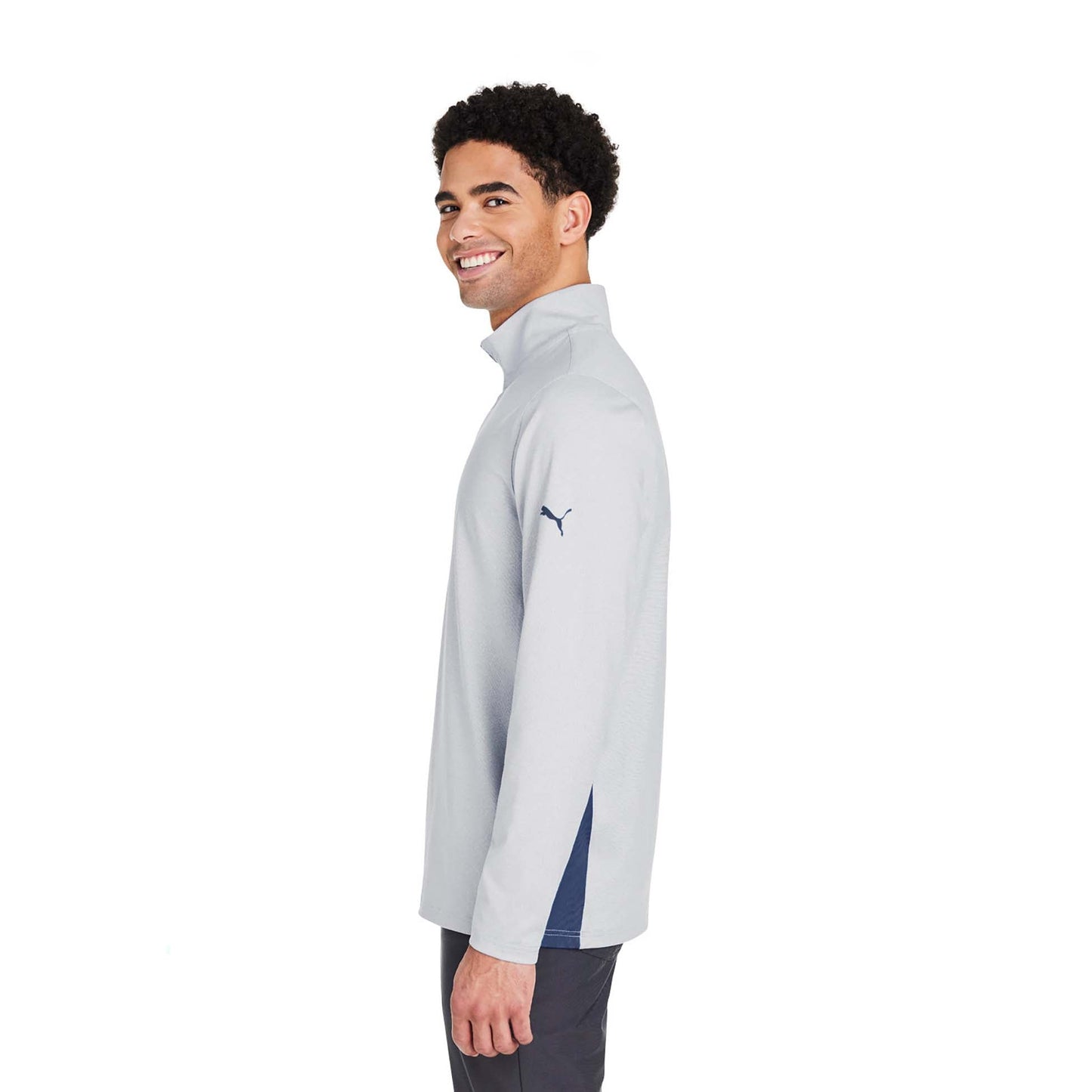 Puma Black/Bright White Sweatshirt - PUMA Golf - Active Fit