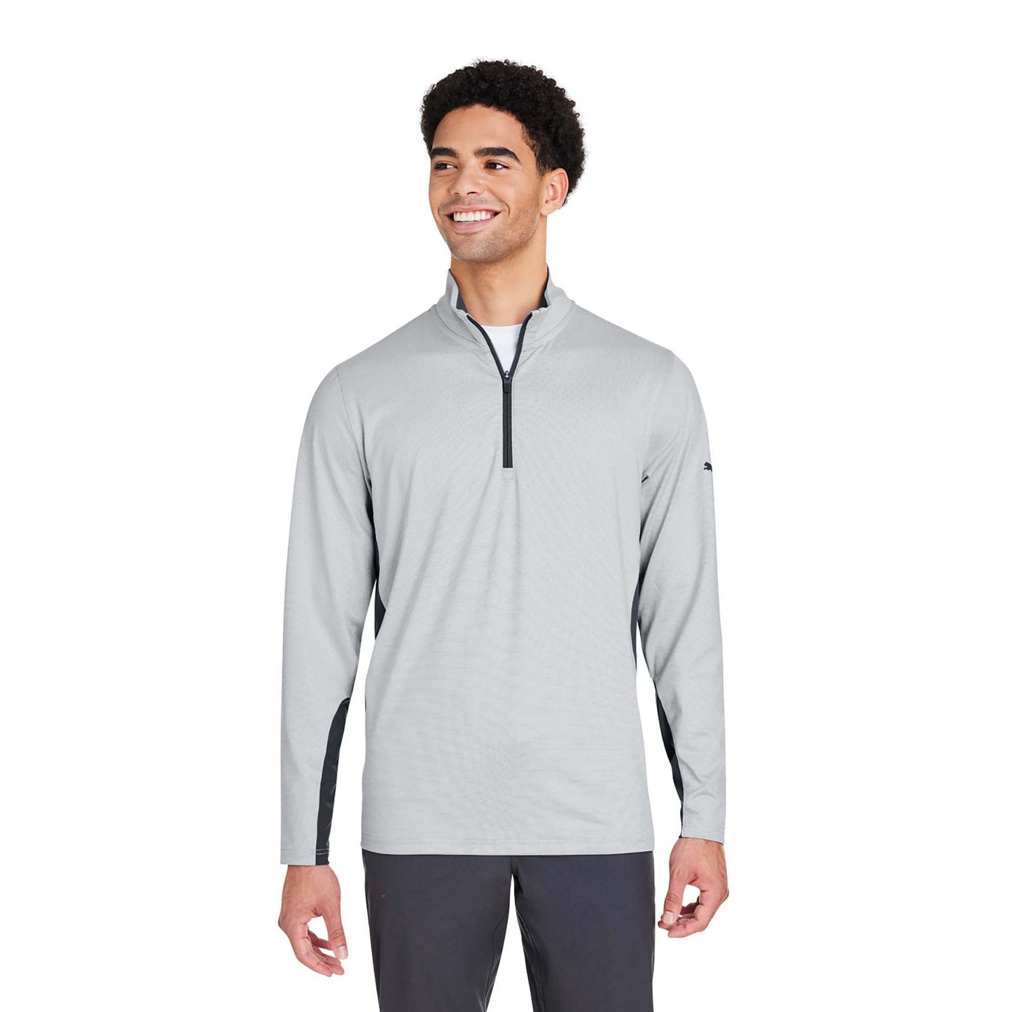 Puma Black/Bright White Sweatshirt - PUMA Golf - Active Fit