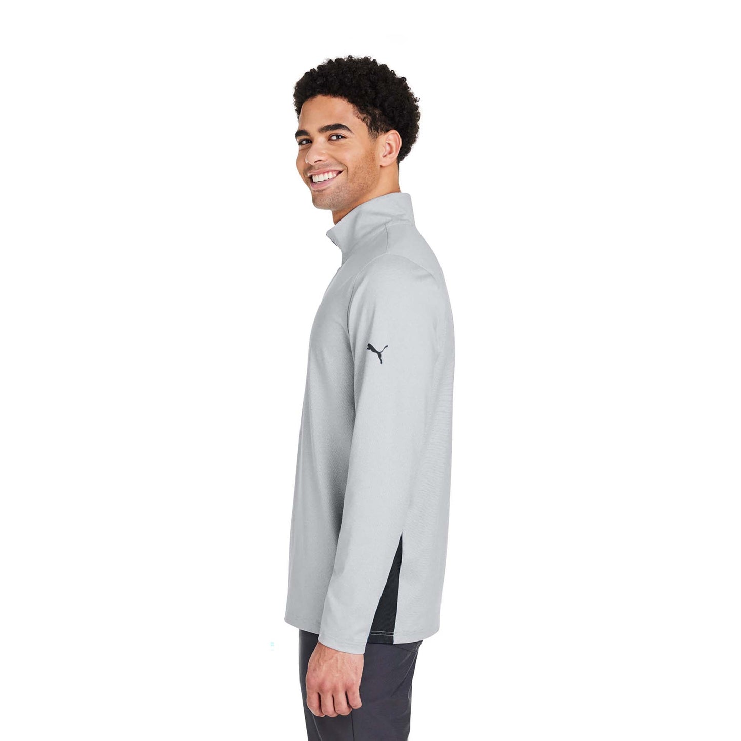 Puma Black/Bright White Sweatshirt - PUMA Golf - Active Fit