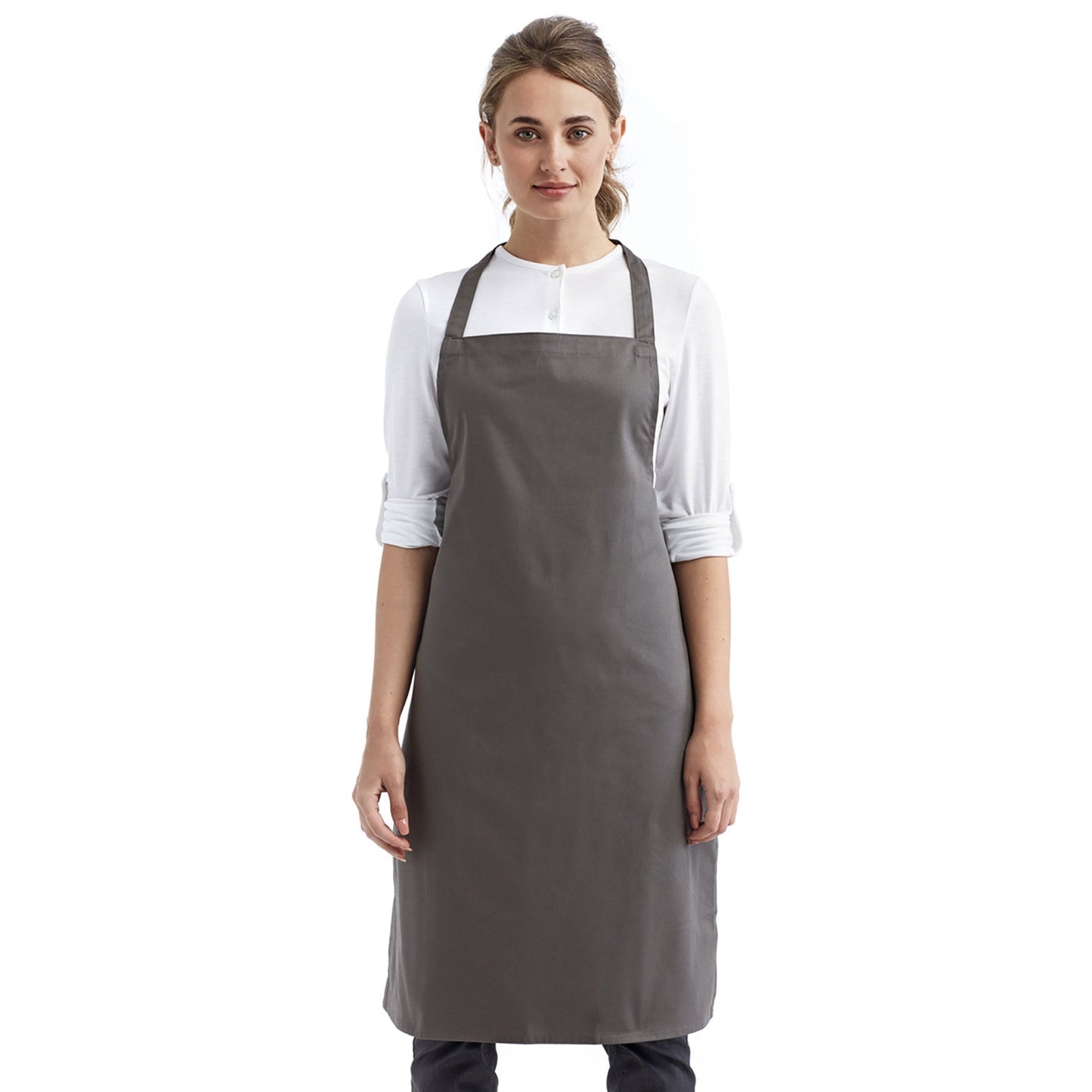 Black Aprons - Reprime - Organic Cotton Bib Apron