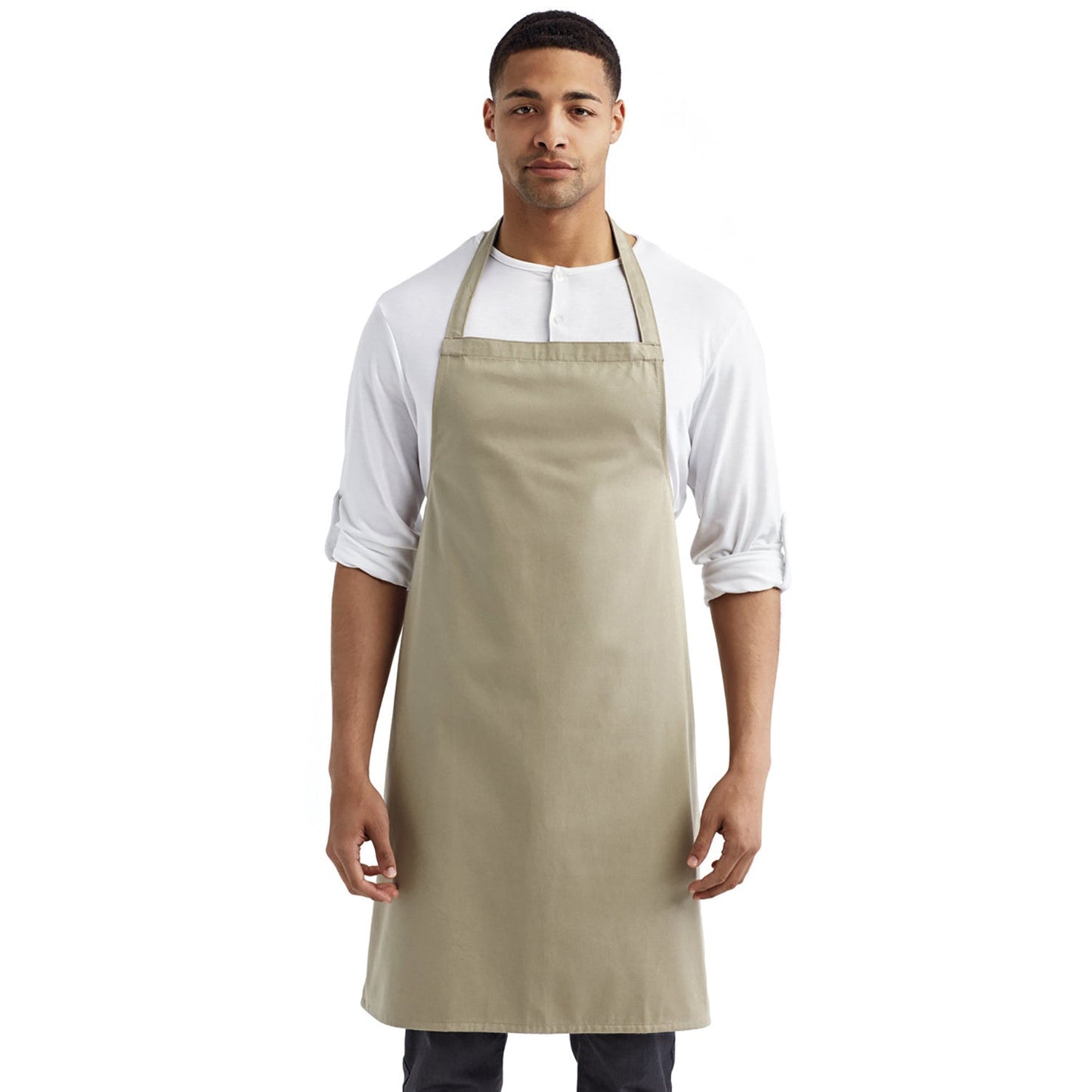 Black Aprons - Reprime - Organic Cotton Bib Apron