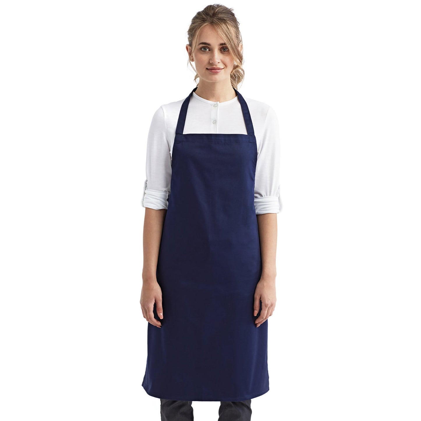 Black Aprons - Reprime - Organic Cotton Bib Apron