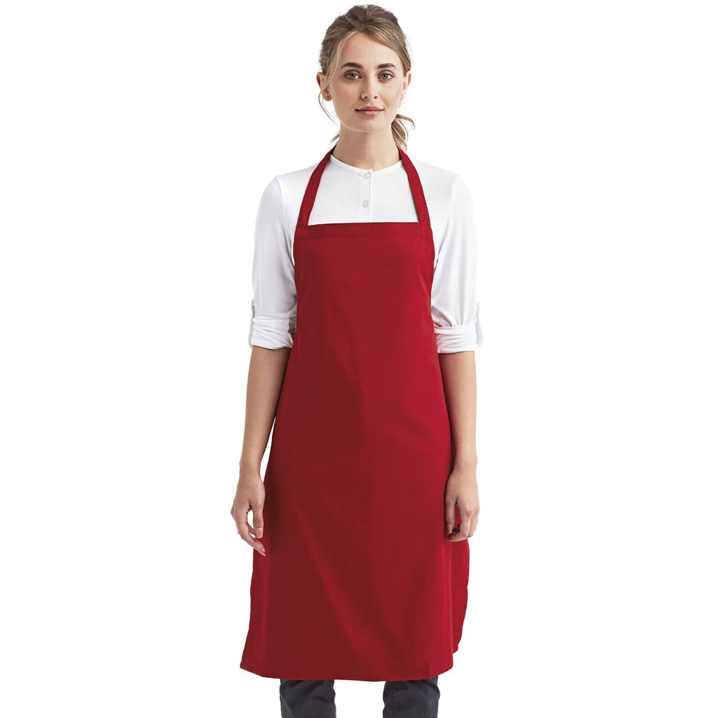 Black Aprons - Reprime - Organic Cotton Bib Apron