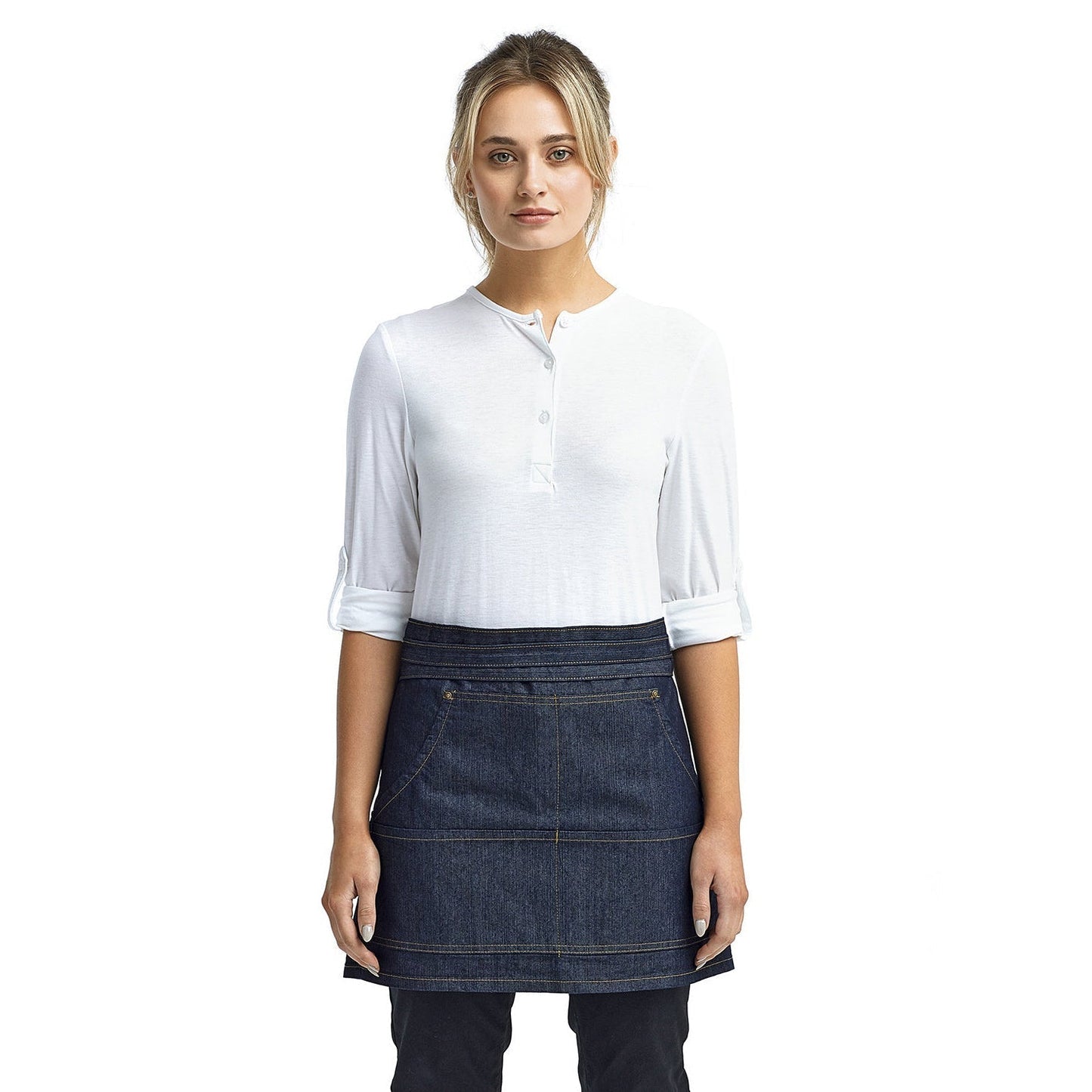 Black Denim Aprons - Reprime - Stylish Unisex Design