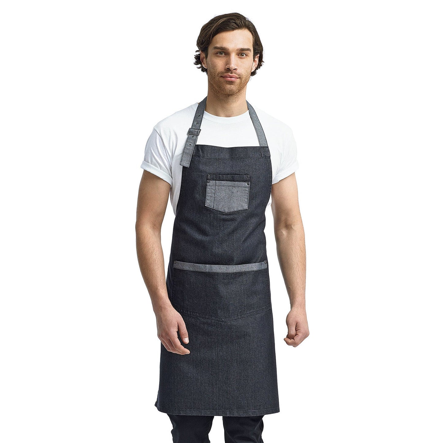 Black Denim Apron - Reprime - Durable Design