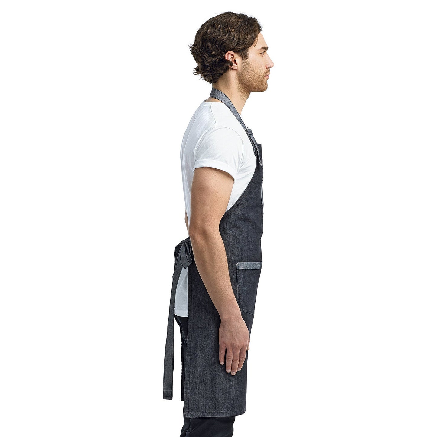 Black Denim Apron - Reprime - Durable Design