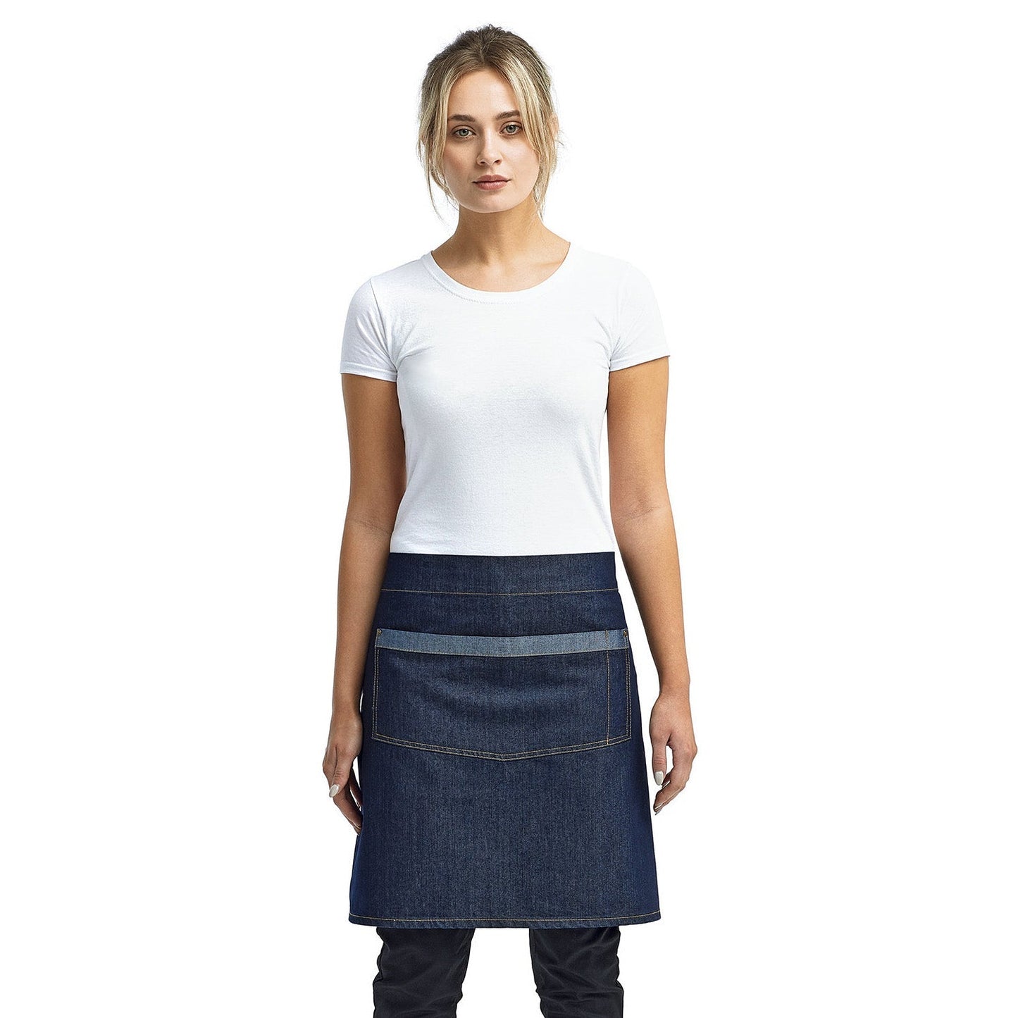 Black Denim Apron - Reprime - Stylish Design