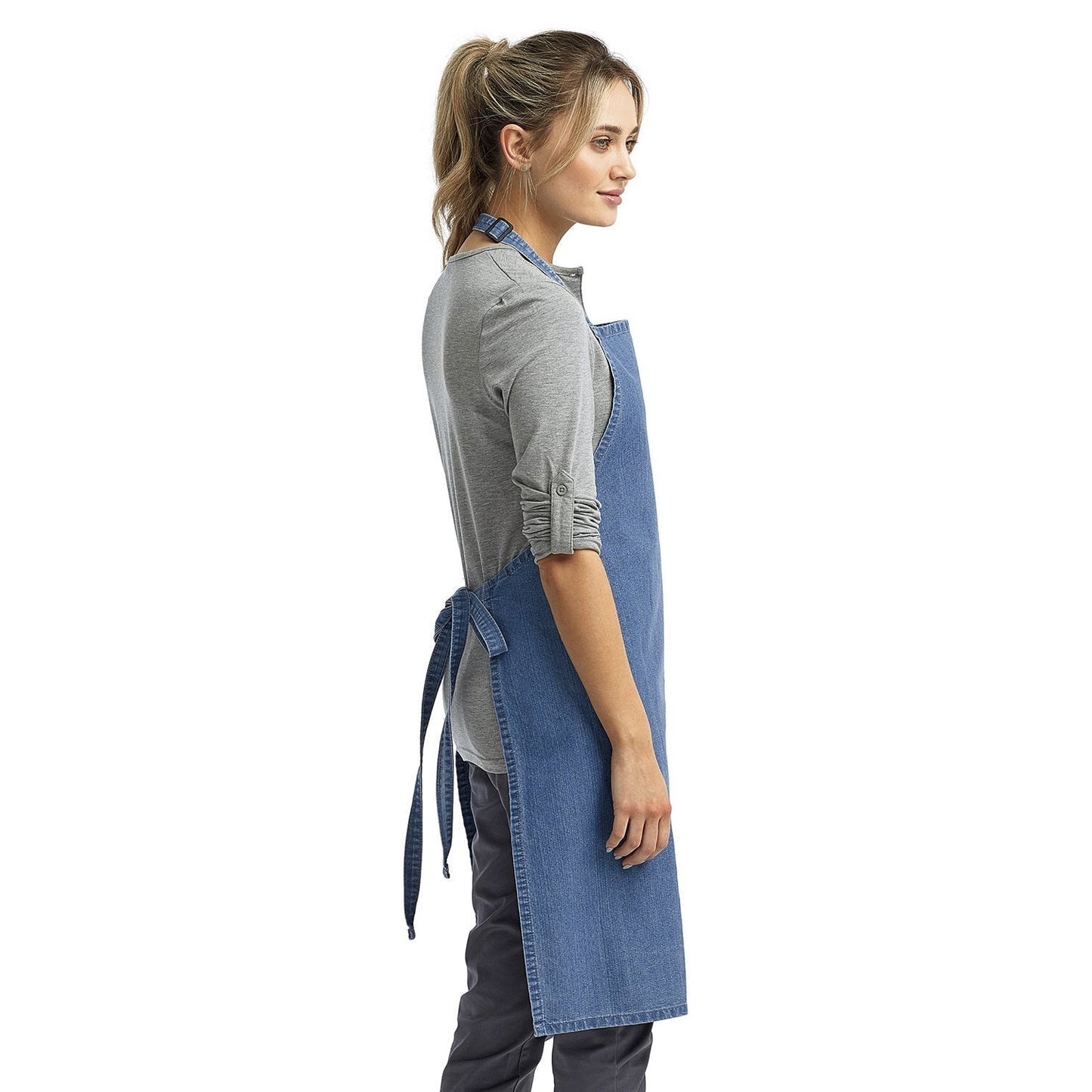 Black Aprons - Reprime - Sustainable Bib Apron