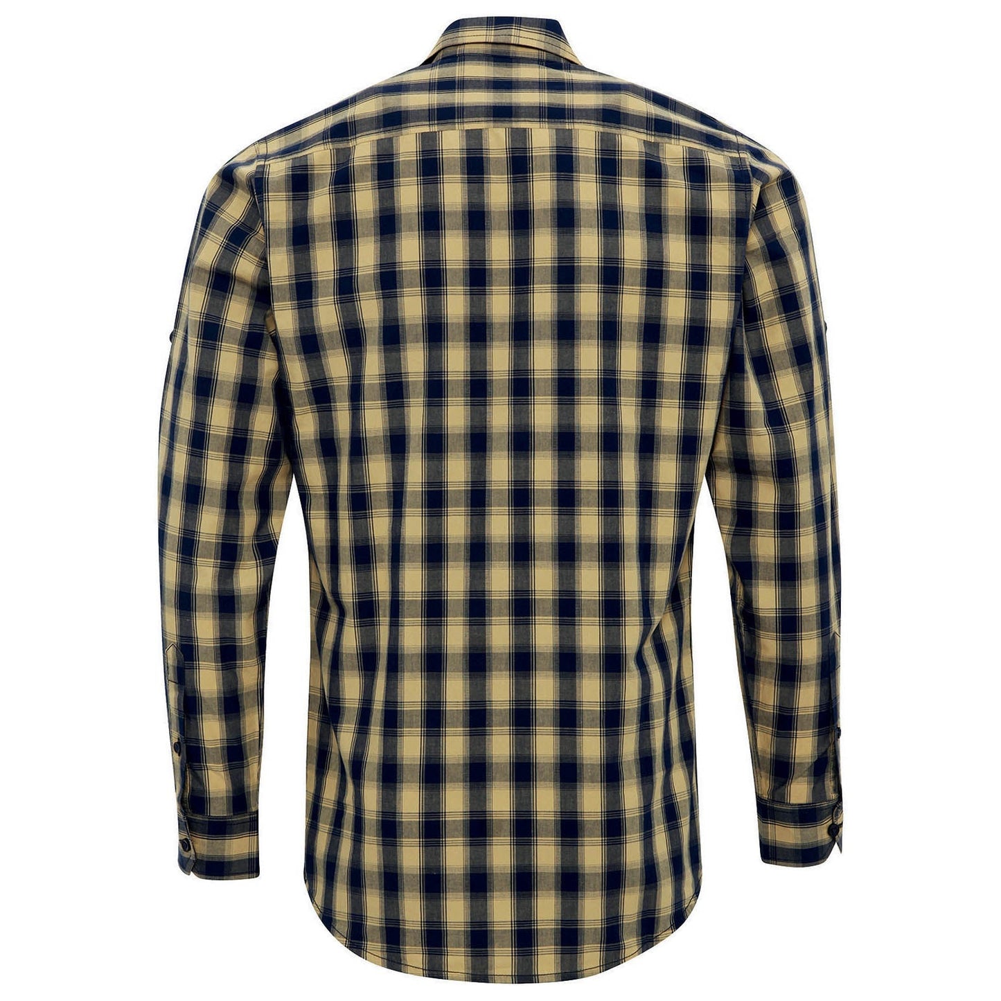 Steel/Black Button Up Shirt - Reprime - Cotton Comfort