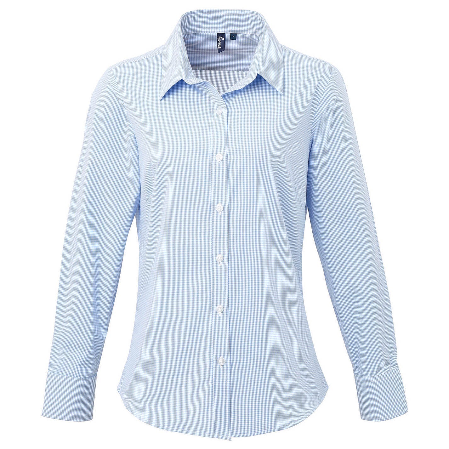 Black/White Button Up Shirt - Reprime - Soft Cotton
