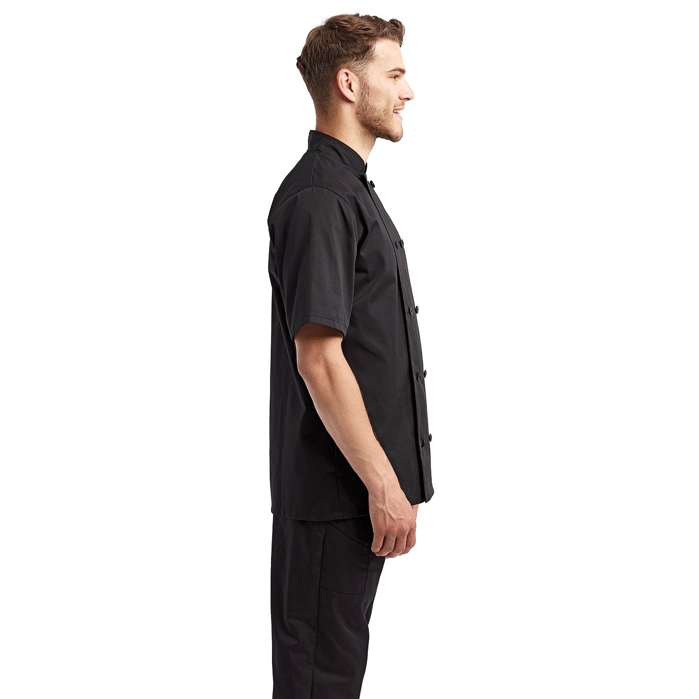 Black Chef Coat - Reprime - Sustainable Design