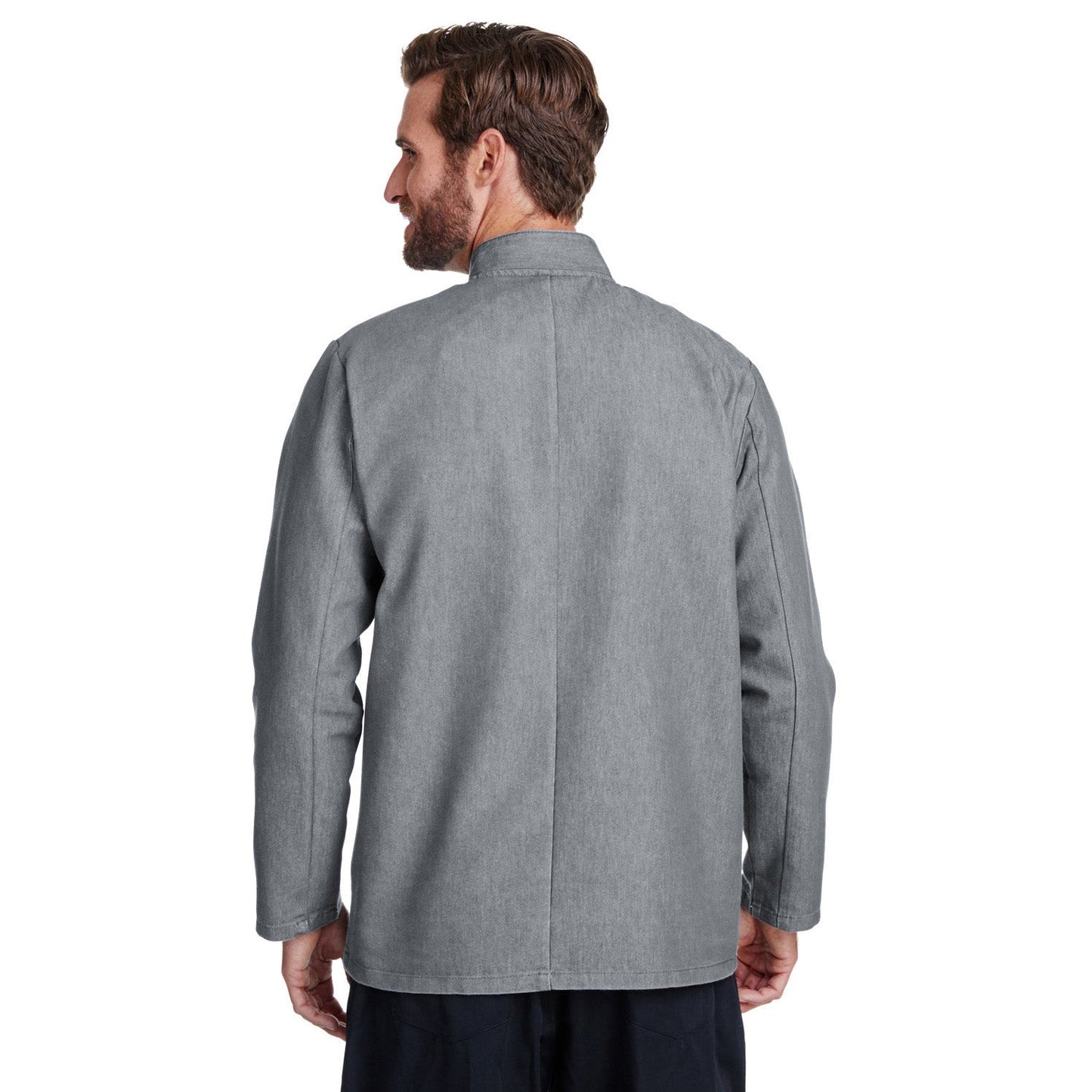 Black Denim Chef Coats - Reprime - Stylish Unisex Design