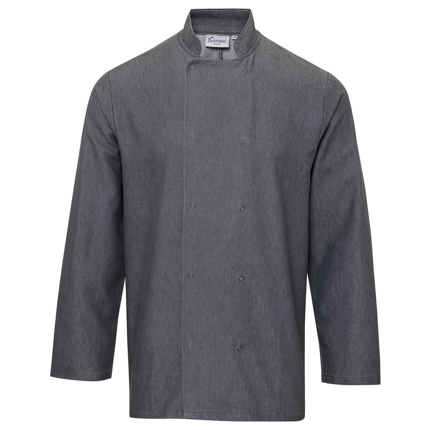 Black Denim Chef Coats - Reprime - Stylish Unisex Design