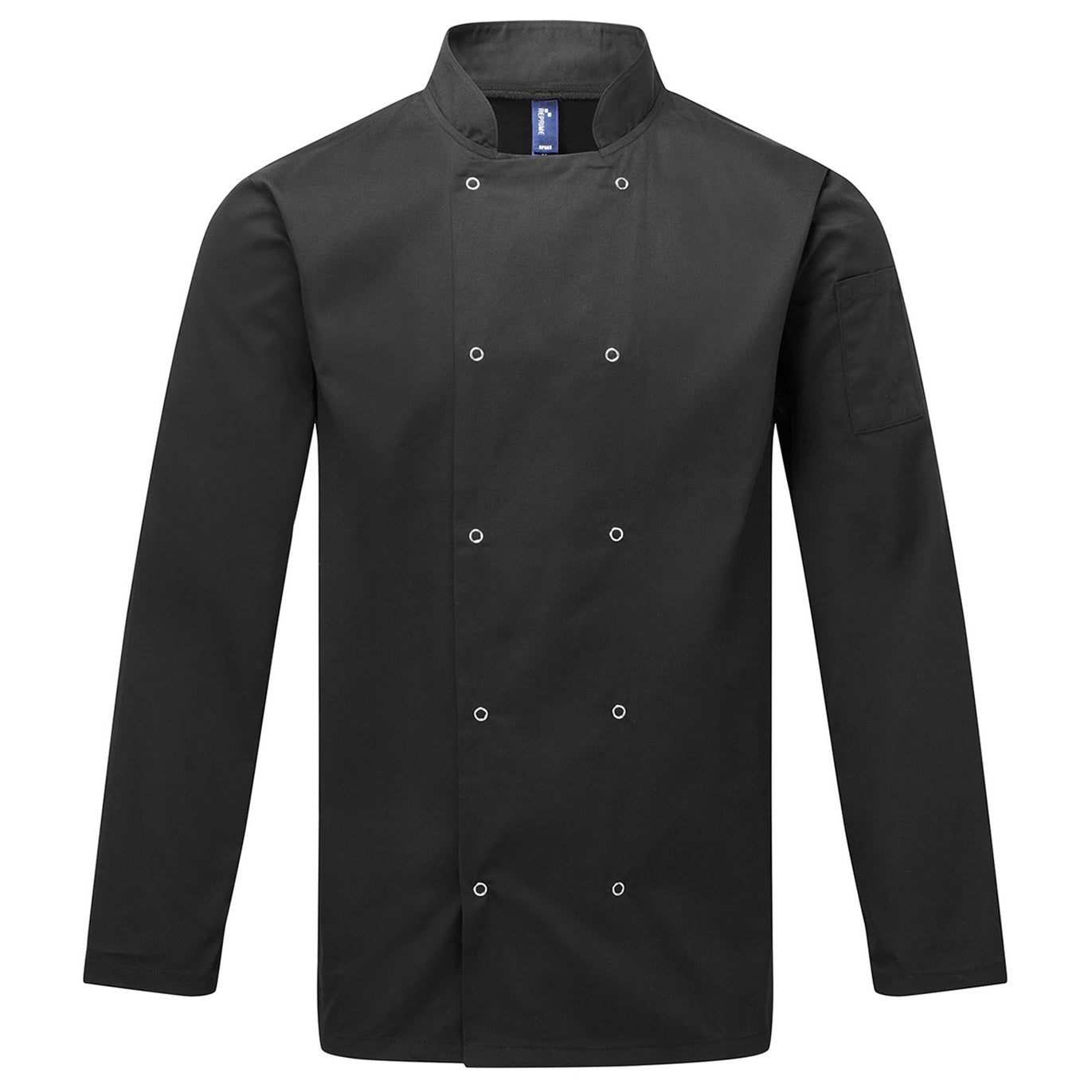 Black Chef Coats - Reprime - Stylish Unisex Jacket