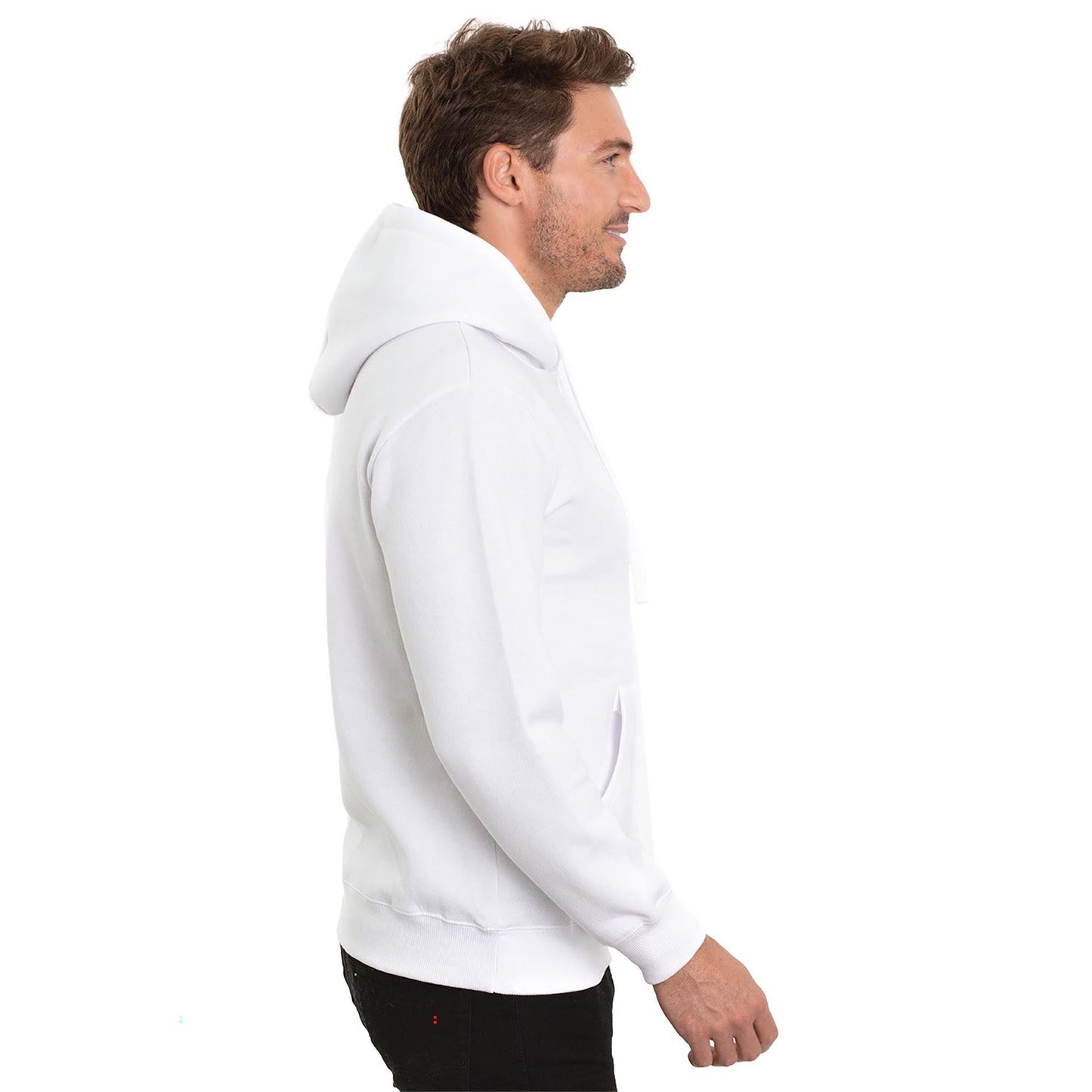 Black Sweatshirts - Threadfast - Cozy Pullover Hoodie