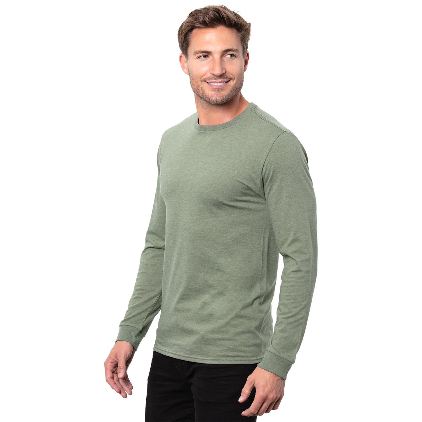 Heather Black T-Shirt - Threadfast - Eco-Friendly Cotton