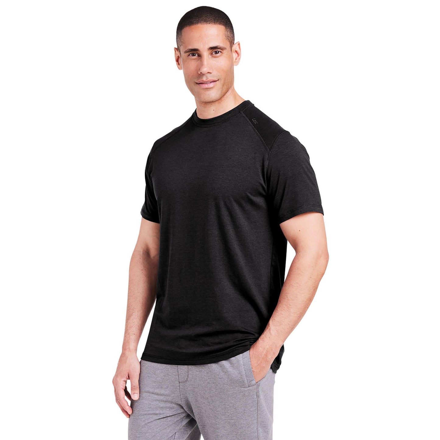 Black Athletic T-Shirt - Tasc - Eco-Friendly Fabric