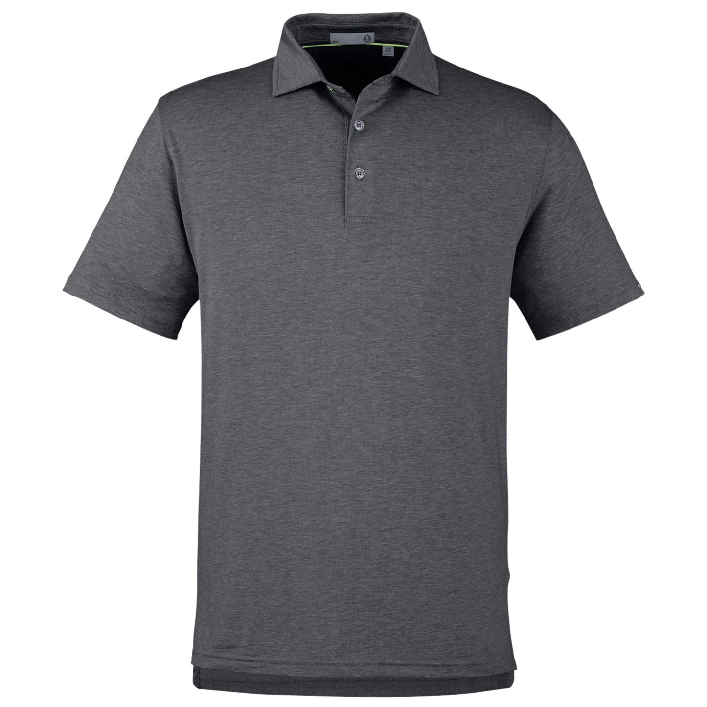Black Heather Polo Shirt - Tasc - Lightweight Fabric