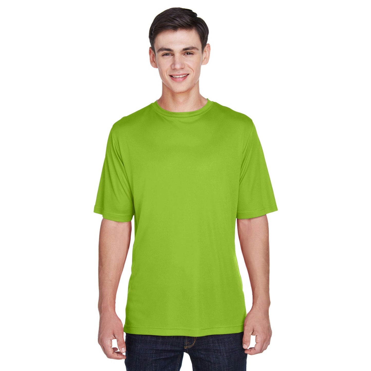 Black T-Shirts - Team 365 - Moisture-Wicking Performance