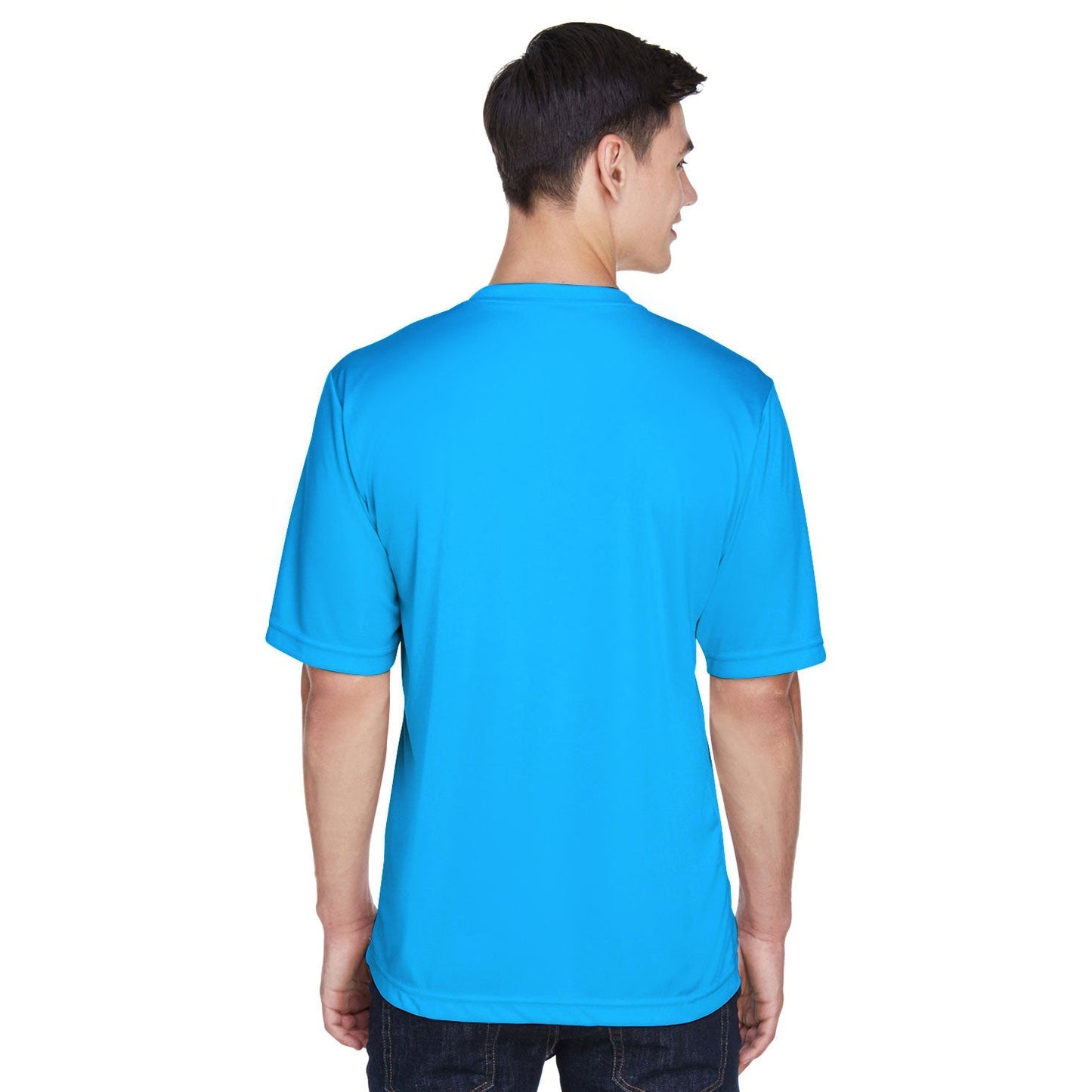 Black T-Shirts - Team 365 - Moisture-Wicking Performance