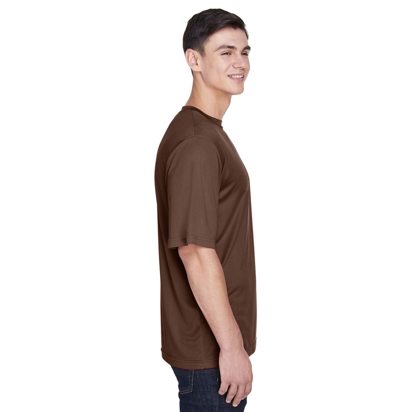 Black T-Shirts - Team 365 - Moisture-Wicking Performance