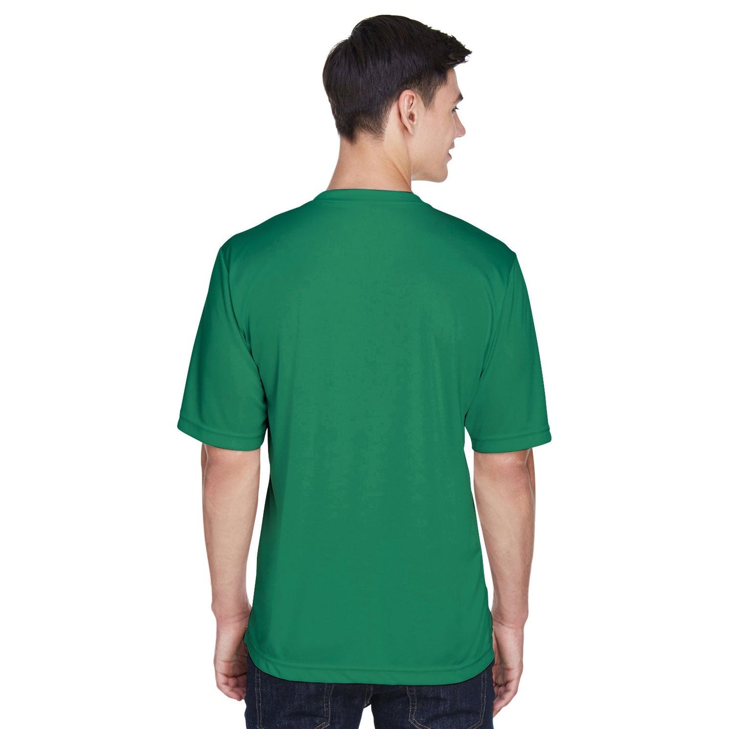 Black T-Shirts - Team 365 - Moisture-Wicking Performance