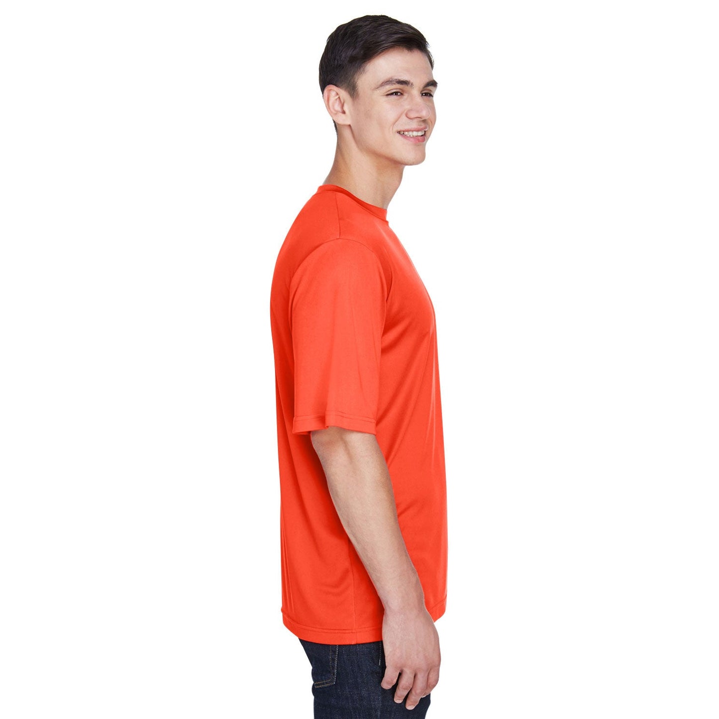 Black T-Shirts - Team 365 - Moisture-Wicking Performance