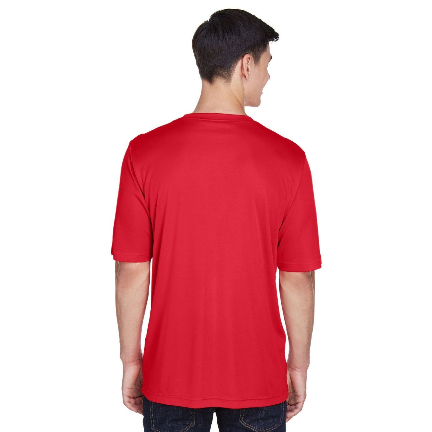 Black T-Shirts - Team 365 - Moisture-Wicking Performance