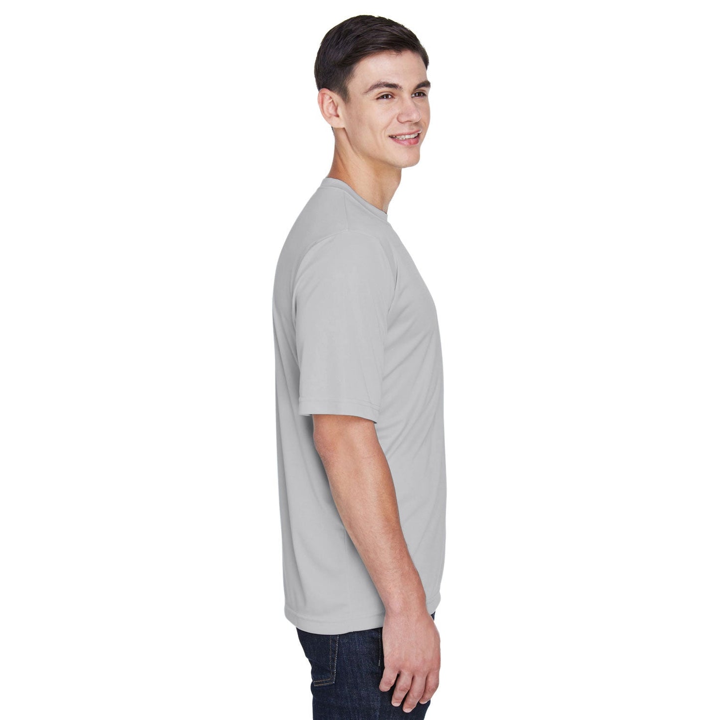 Black T-Shirts - Team 365 - Moisture-Wicking Performance