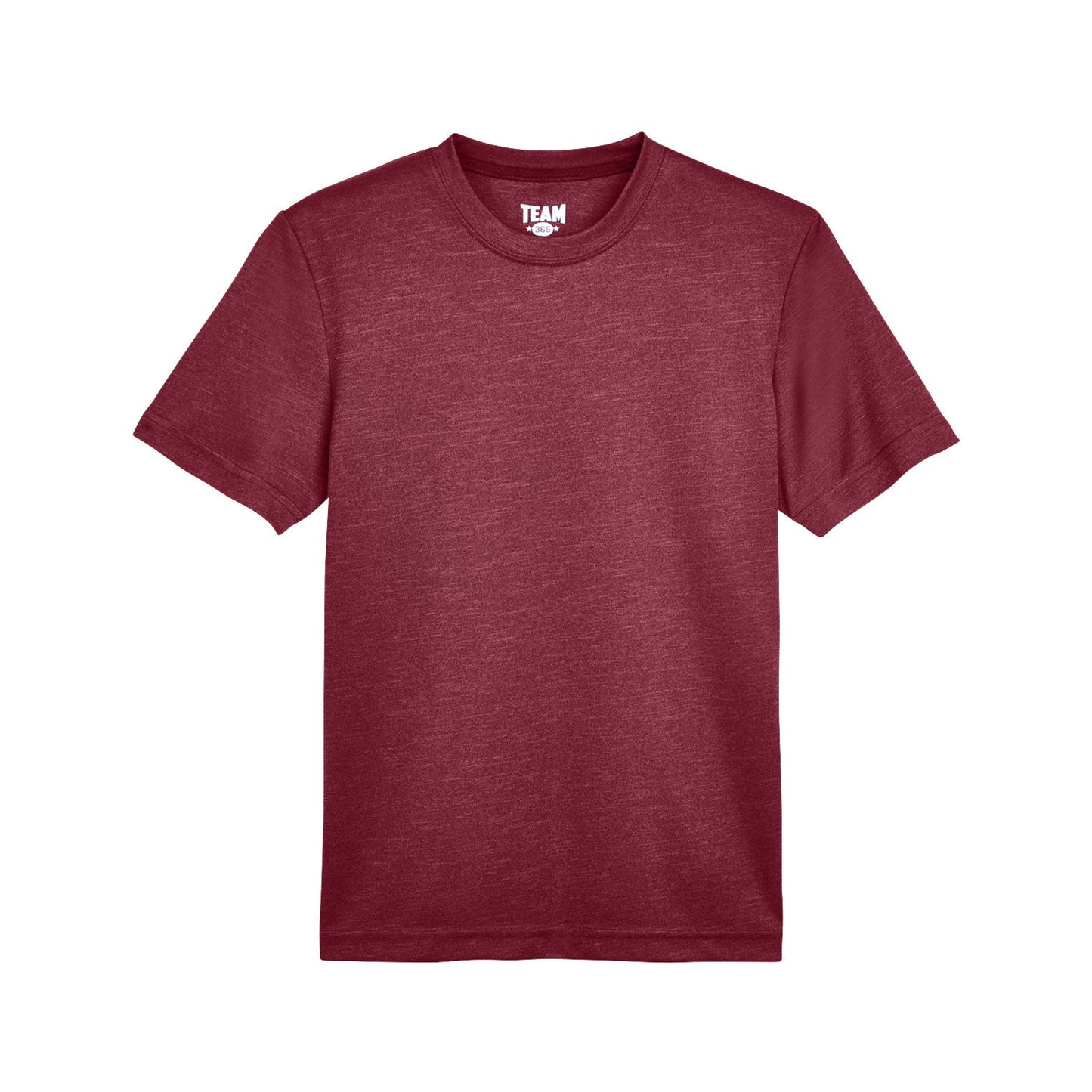 Black Heather T-Shirts - Team 365 - Moisture Wicking