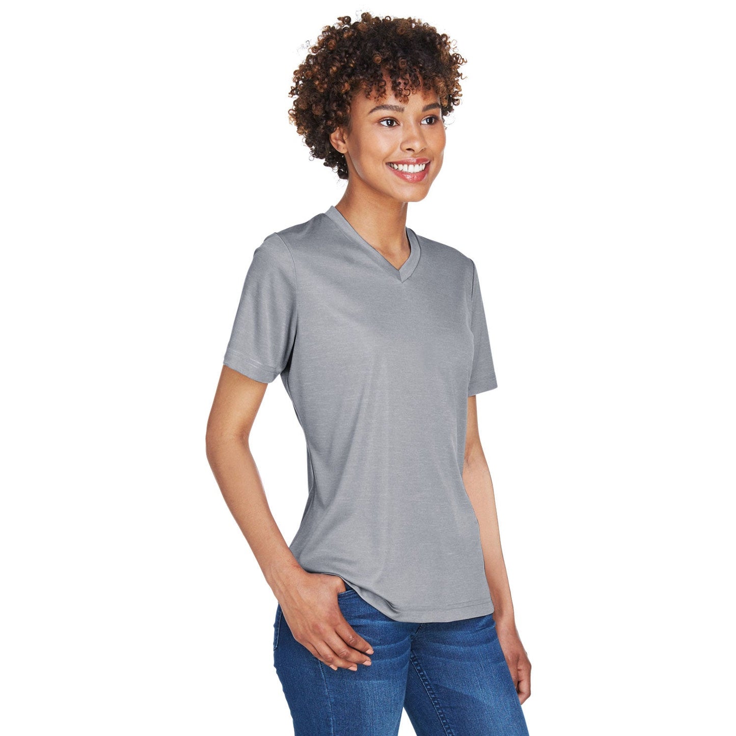 Black Heather T-Shirts - Team 365 - Sonic Performance