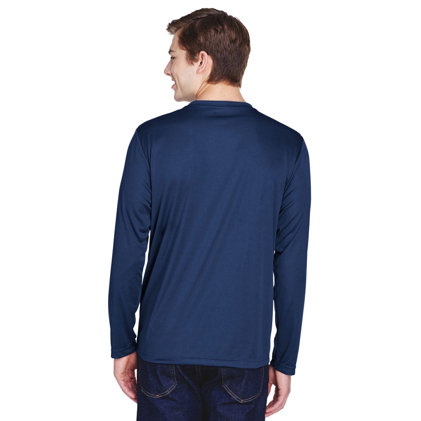 Black T-Shirts - Team 365 - Moisture-Wicking Performance