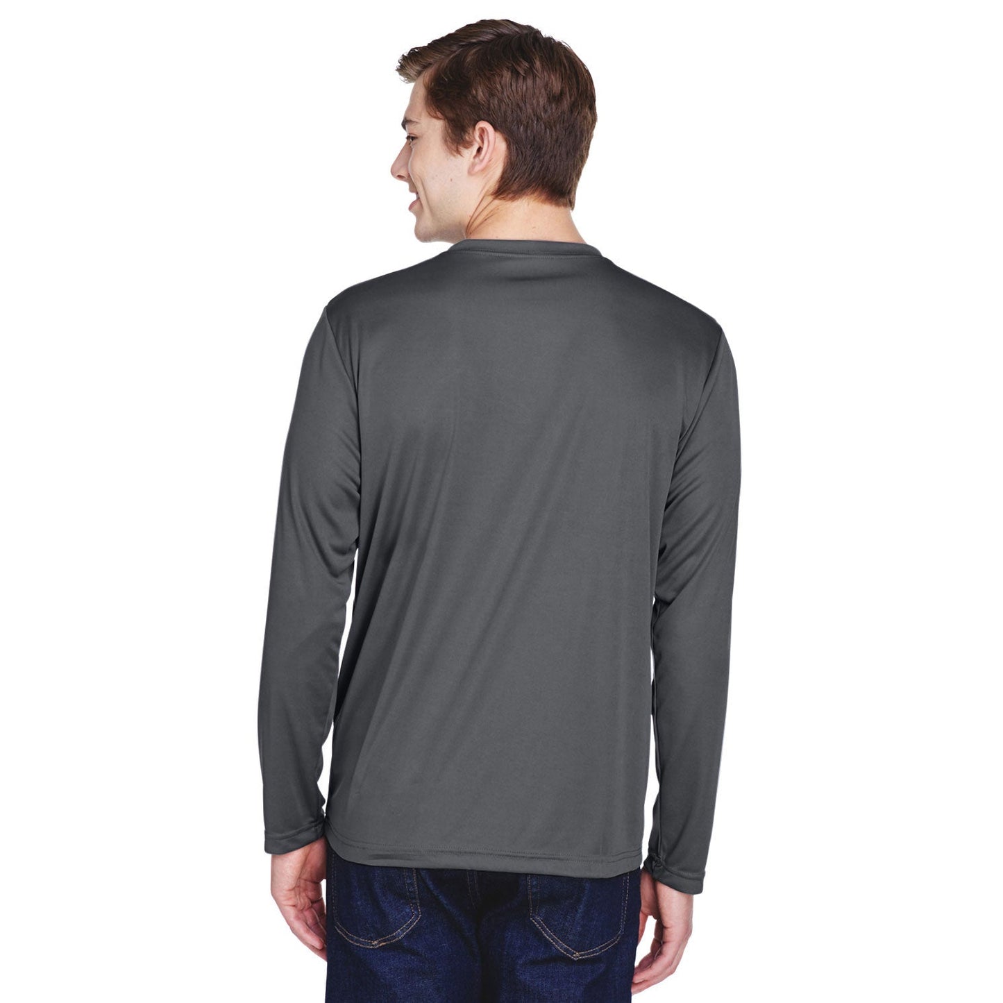 Black T-Shirts - Team 365 - Moisture-Wicking Performance