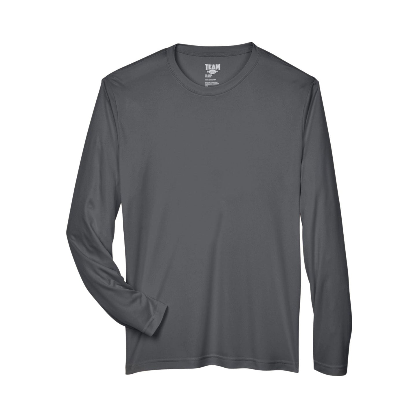 Black T-Shirts - Team 365 - Moisture-Wicking Performance