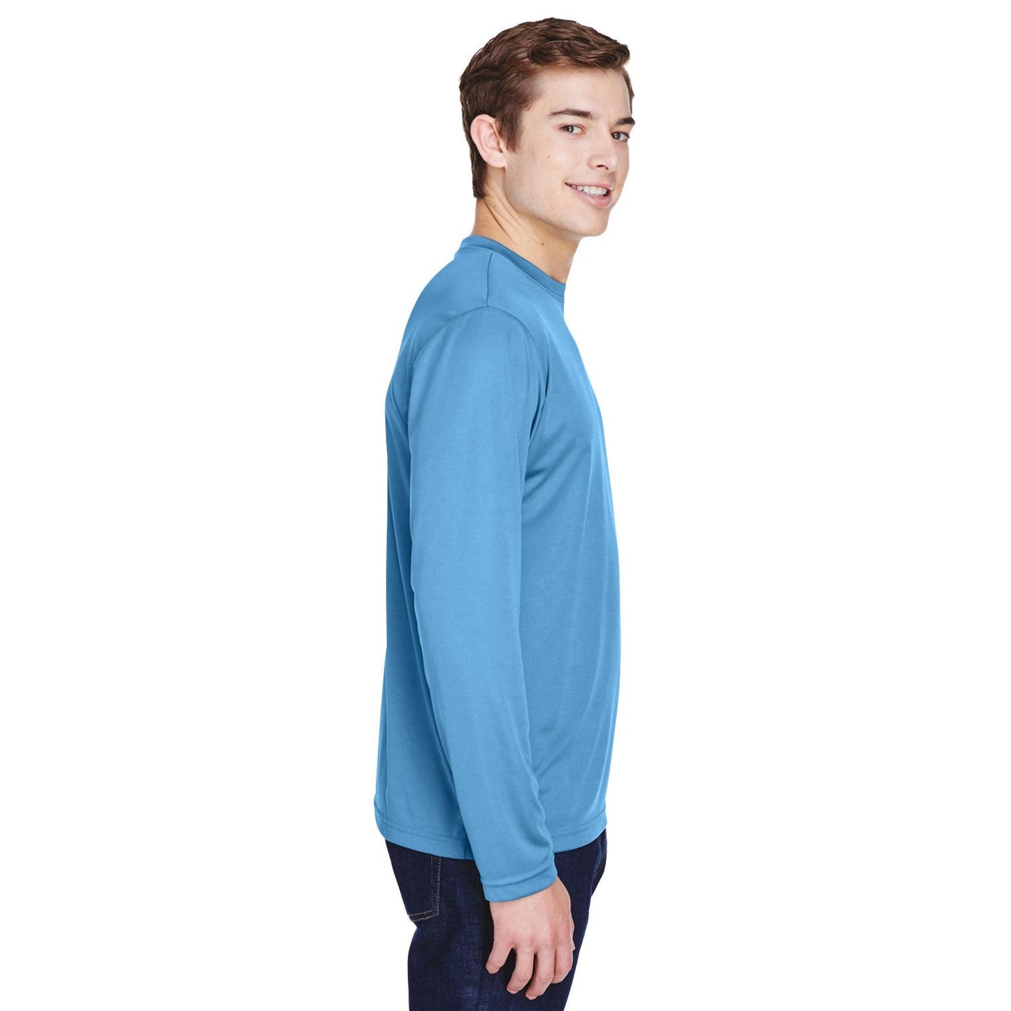 Black T-Shirts - Team 365 - Moisture-Wicking Performance