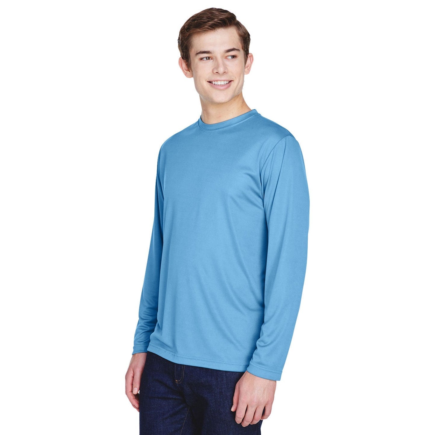 Black T-Shirts - Team 365 - Moisture-Wicking Performance