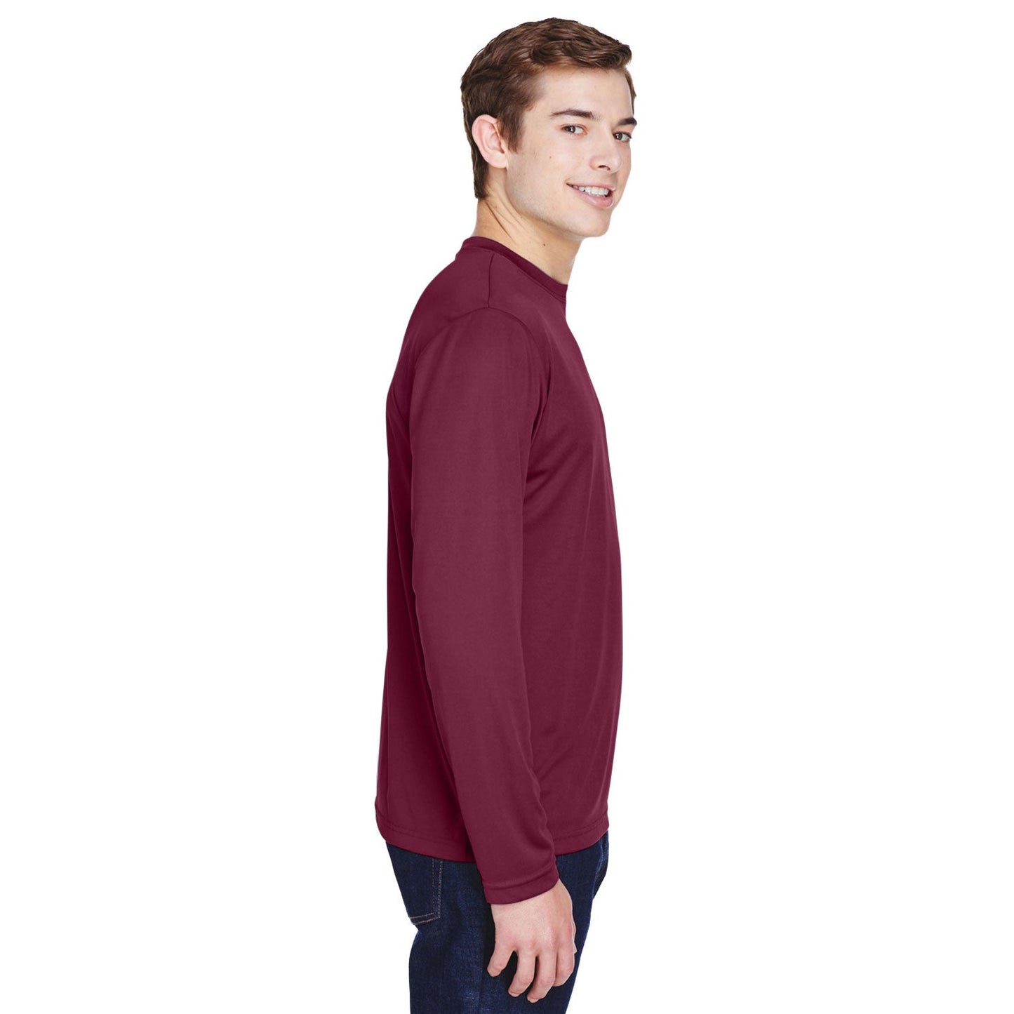 Black T-Shirts - Team 365 - Moisture-Wicking Performance