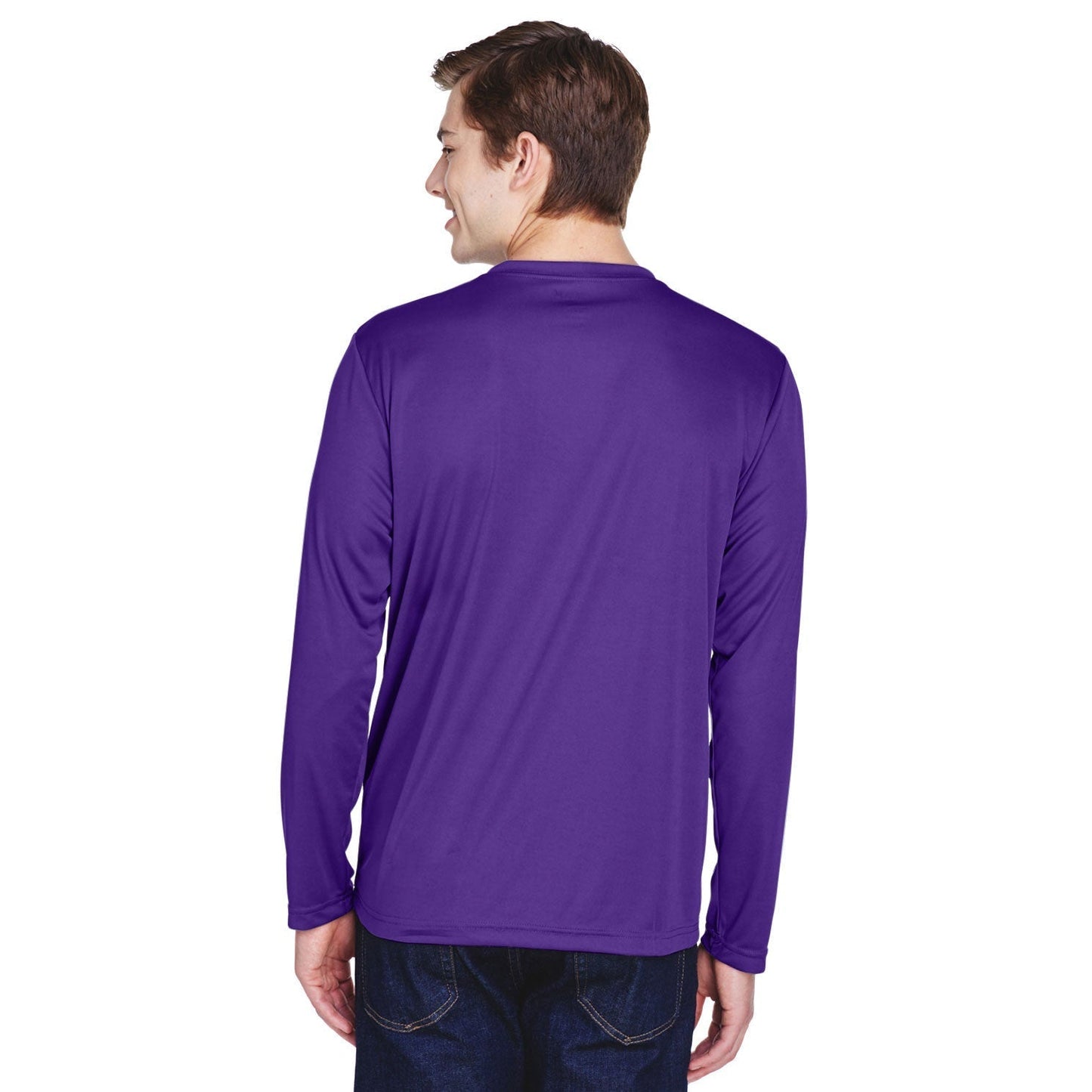 Black T-Shirts - Team 365 - Moisture-Wicking Performance