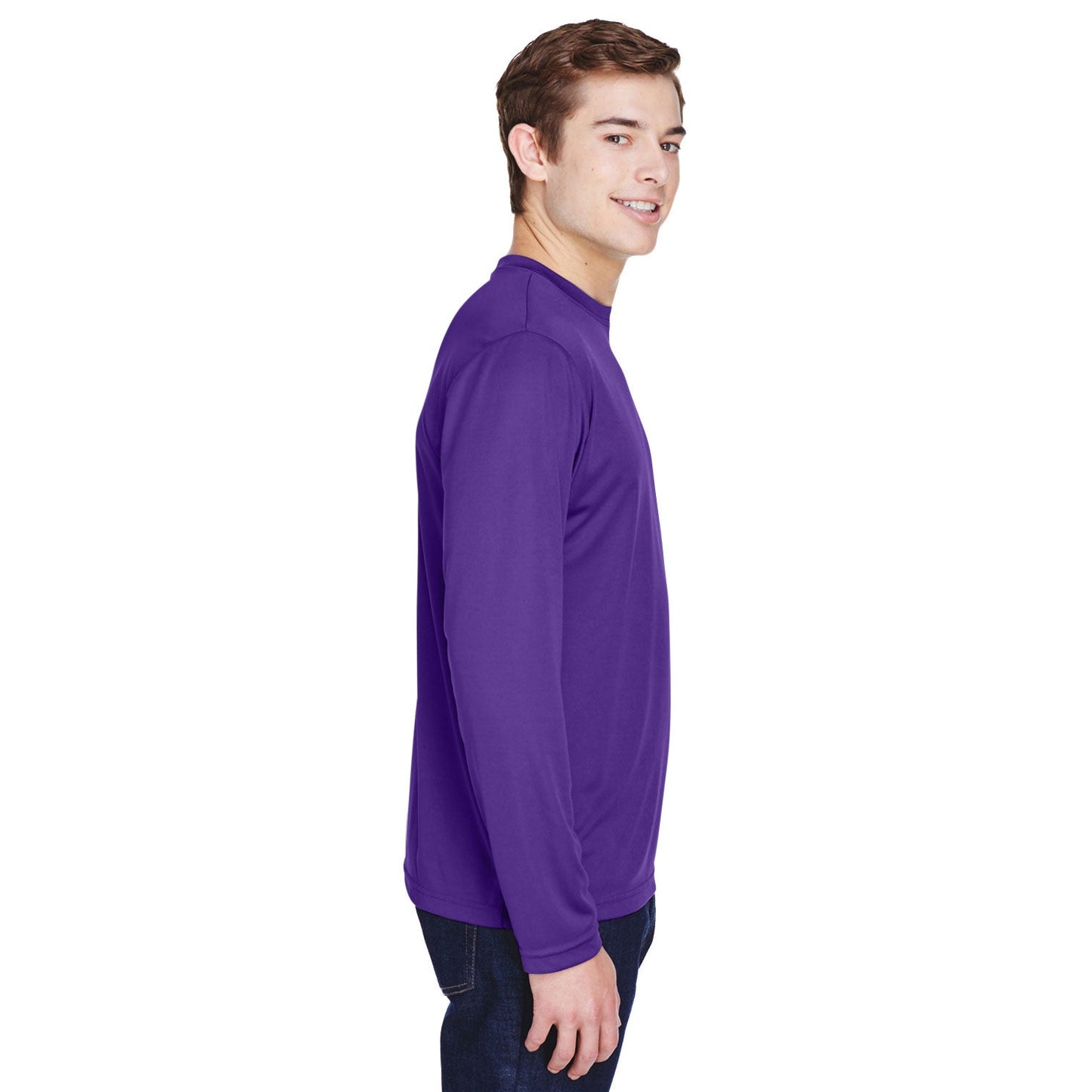 Black T-Shirts - Team 365 - Moisture-Wicking Performance